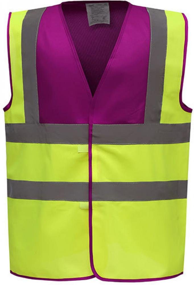 Raspberry Yoke/Hi-Vis Yellow