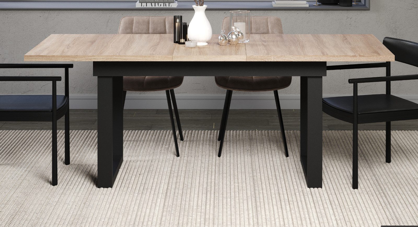 Furn.Design Esstisch Syncro (in Eiche Sonoma günstig online kaufen