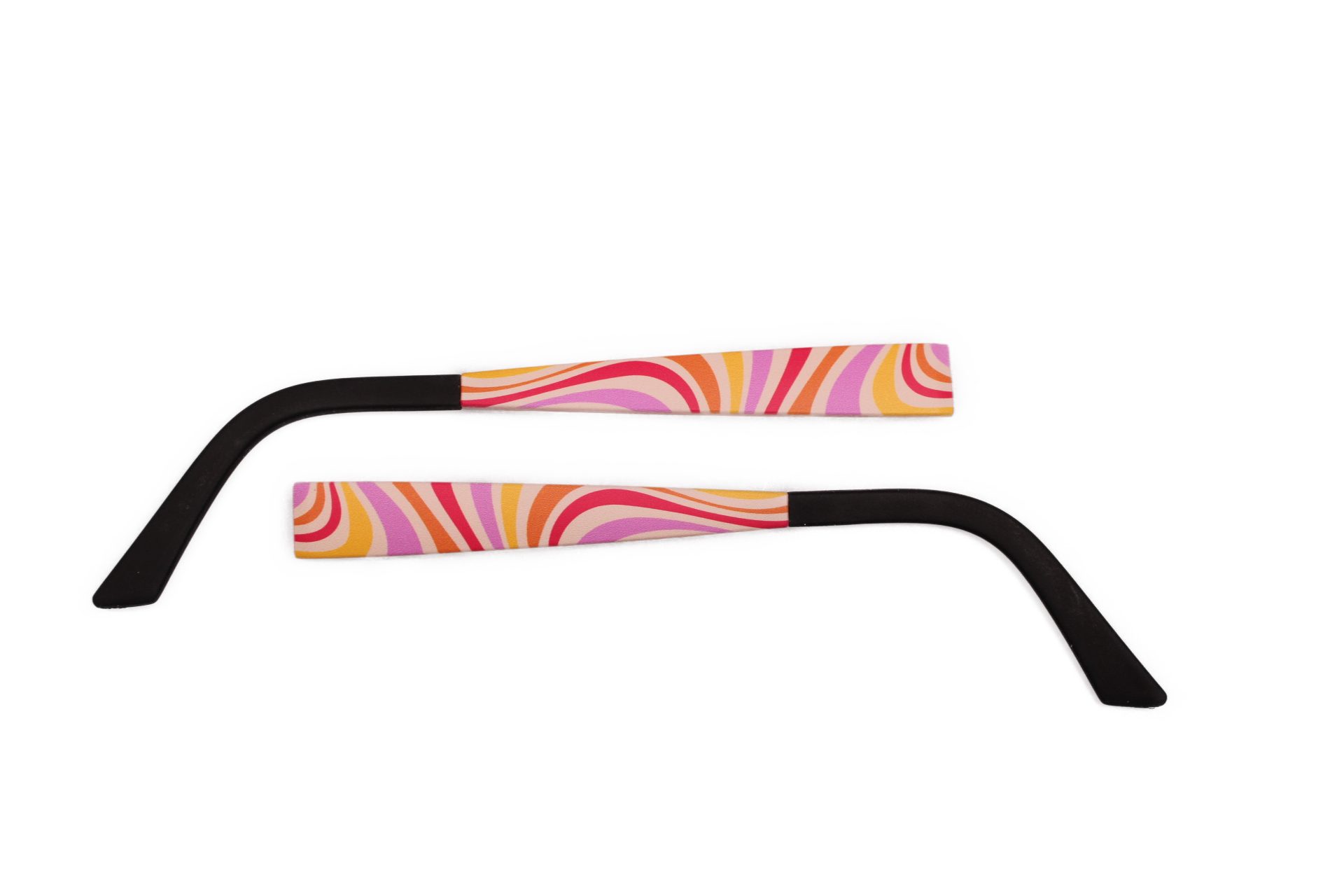 eyemax Brillengestell Eye Max Wechselbügel 5461.10 Wellen geschwungen beige bunt