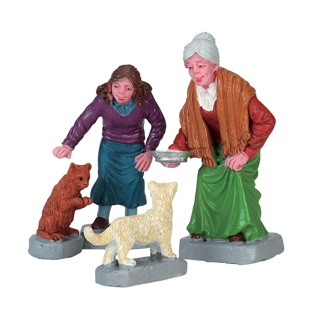 LeMax Weihnachtsdorf LEMAX Weihnachtsdorf: "Cream For Kitty", 4-tlg (72497)