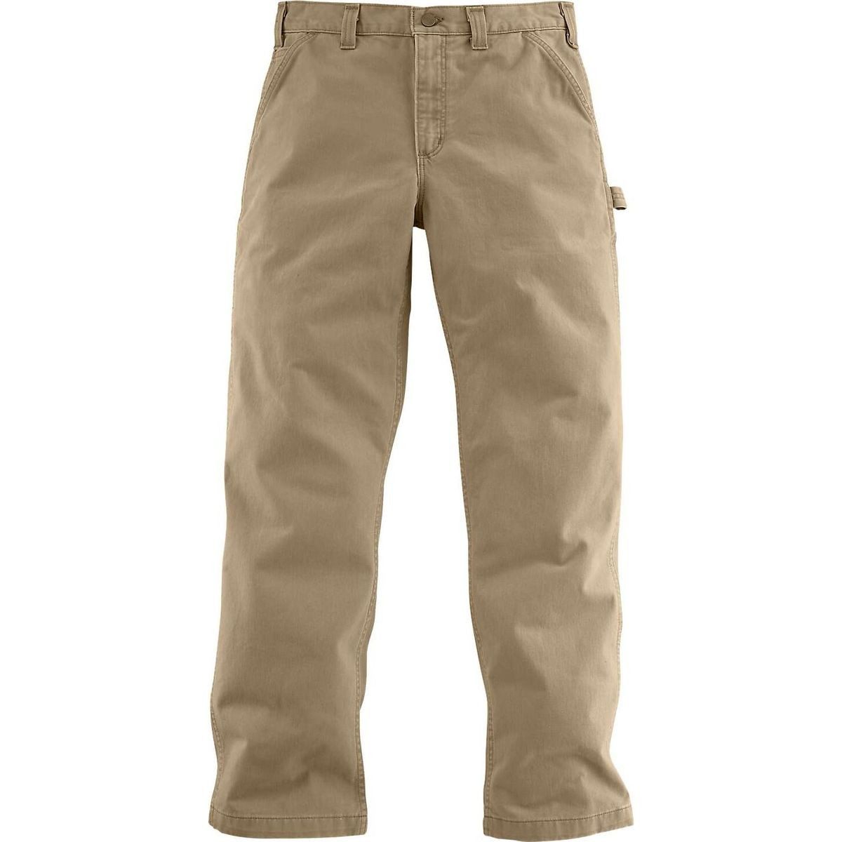 Carhartt Outdoorhose Relaxed Straight Twill Dungaree Robuste, bequeme Arbeitshose für Herren mit vielen Taschen und