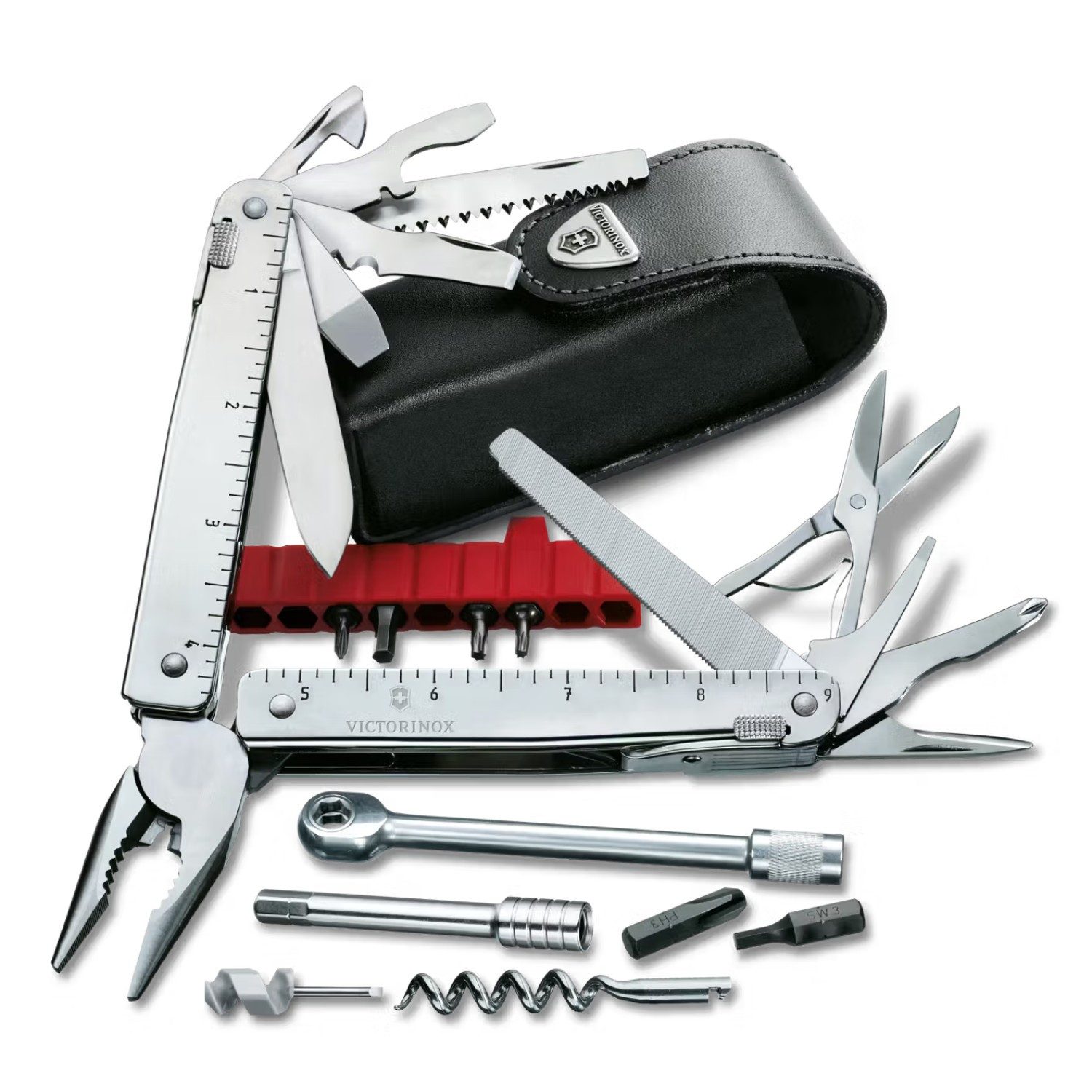 Victorinox Taschenmesser Schweizer Taschenmesser Multitool Swiss Tool X Plus Ratchet 3.0339.L
