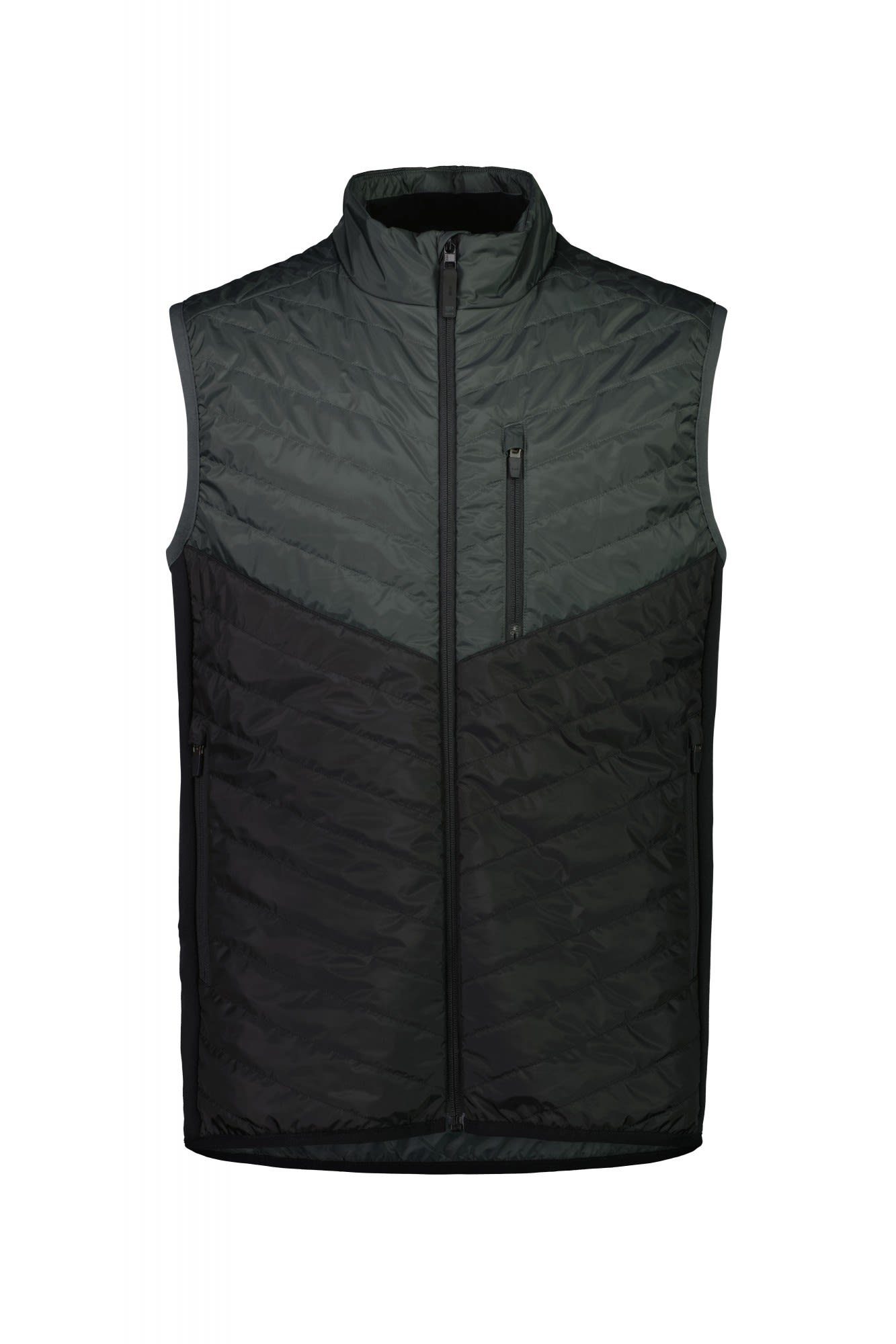 Mons Royale Funktionsweste Mons Royale M Arete Wool Insulation Vest Burnt Sage - Black