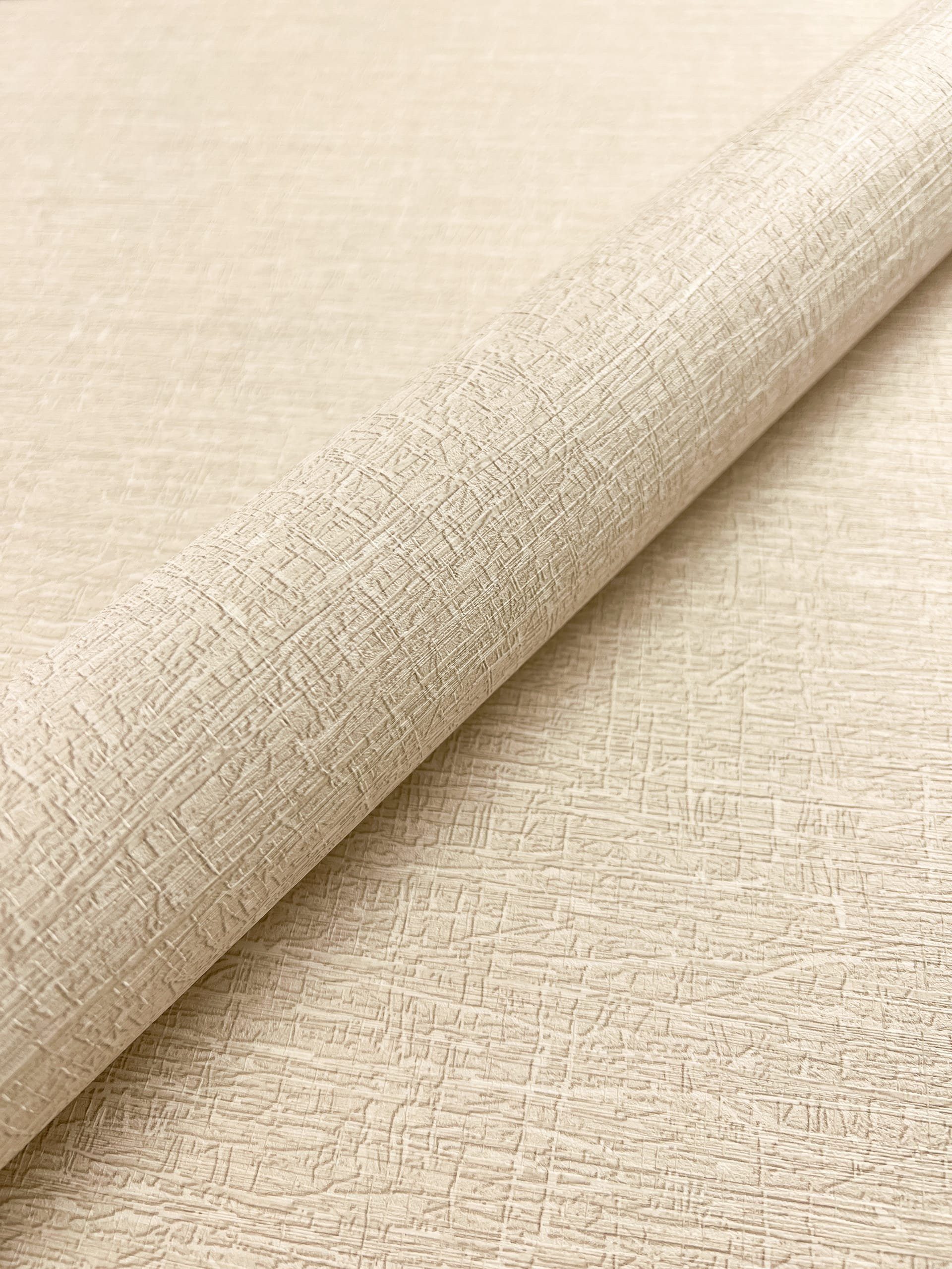 Newroom Vliestapete Kalifa Creme Tapete Mustertapete Unifarbe,Struktur, Cre günstig online kaufen