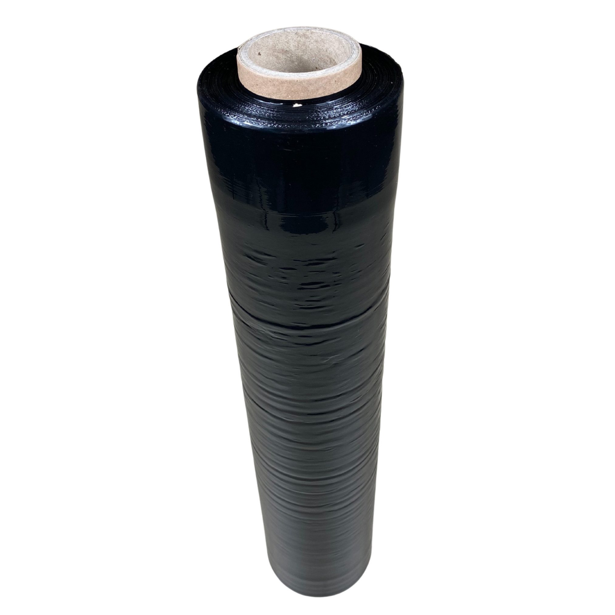 Packen24 GmbH Schutzfolie Stretchfolie SCHWARZ 500 mm x ca. 236 m - 23 µ Palettenfolie, (1-St)