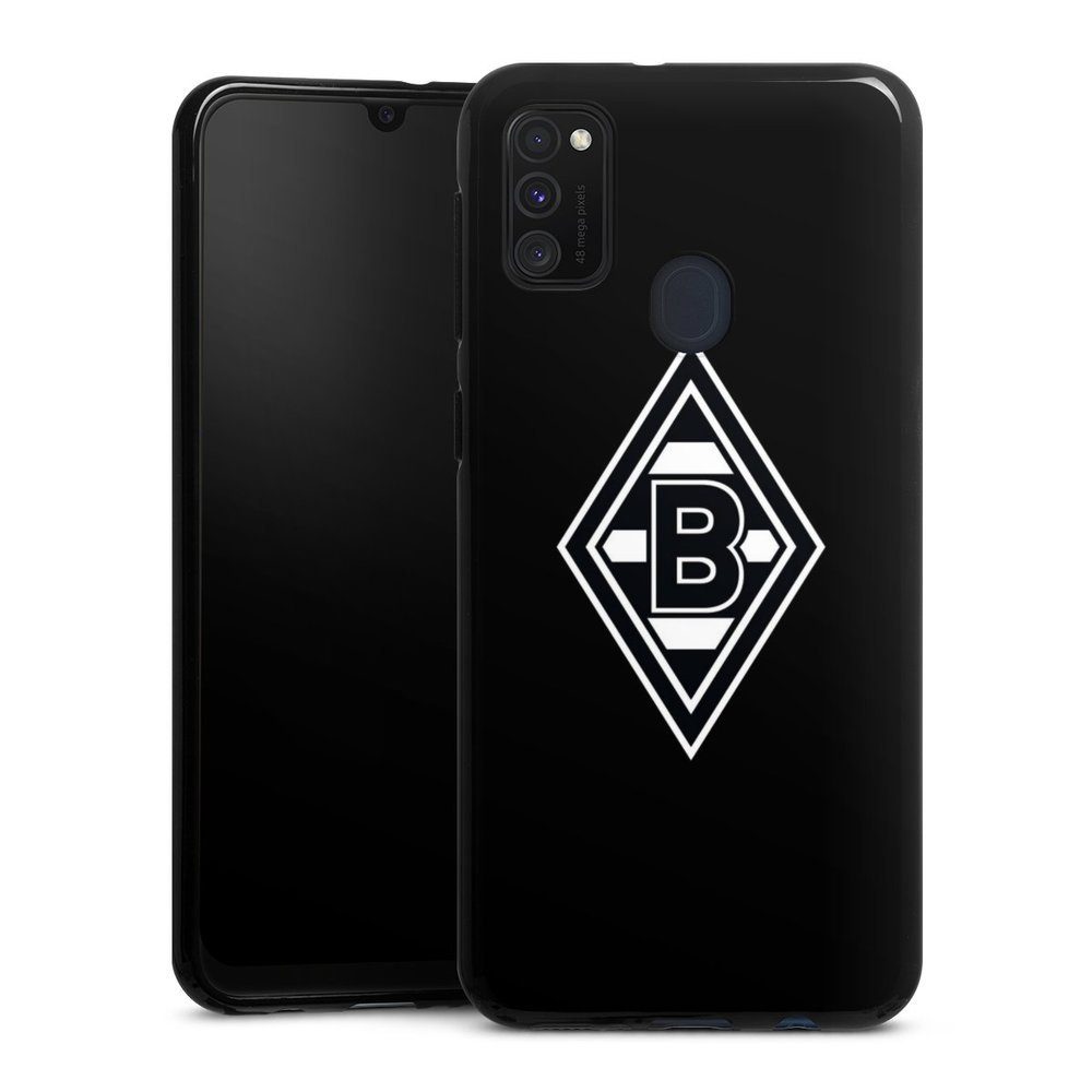 DeinDesign Handyhülle »Borussia Raute Schwarz« Samsung ...