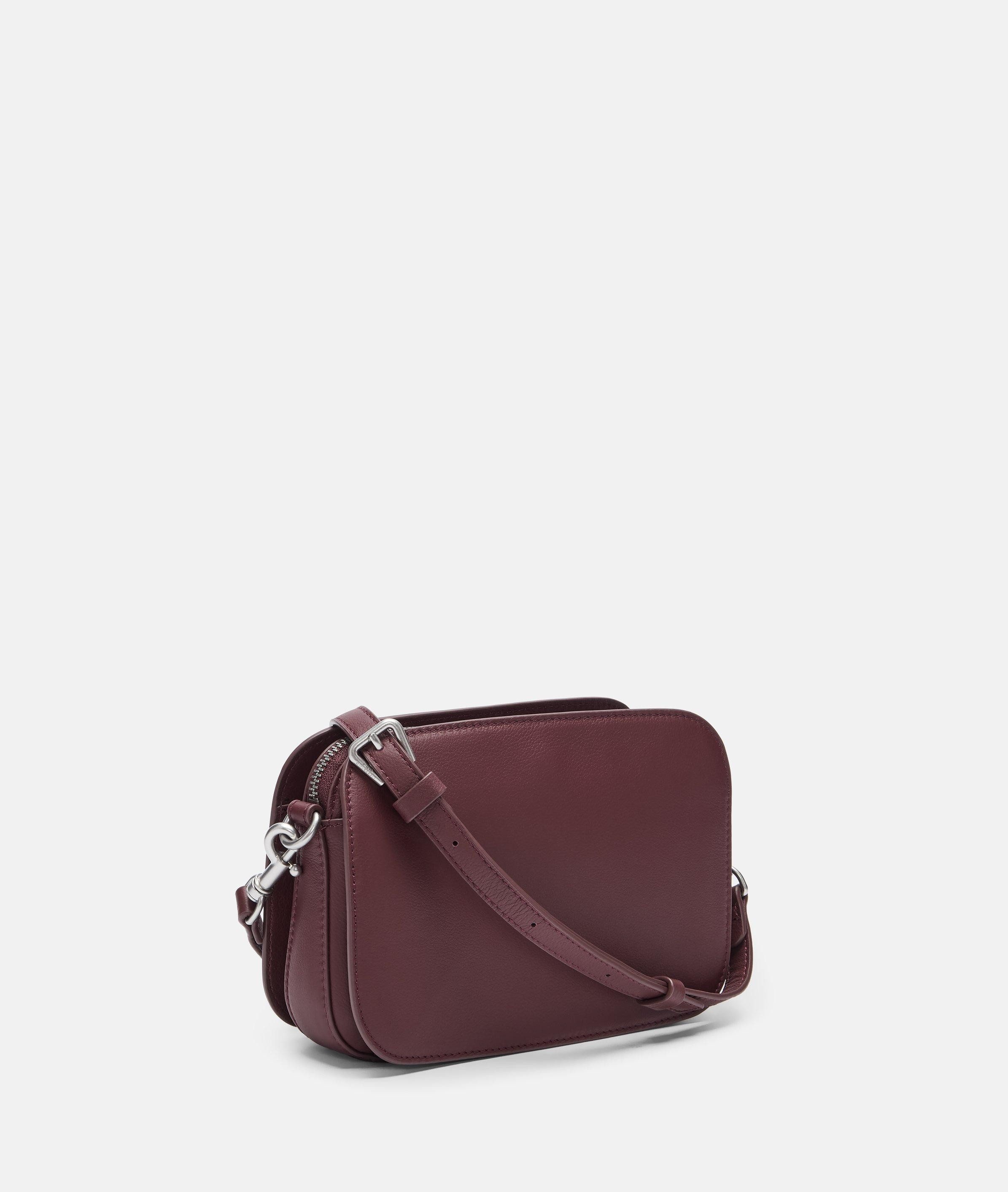 Liebeskind Berlin Umhängetasche Luka Crossbody S, Handliche Crossbody-Bag aus Rindsleder