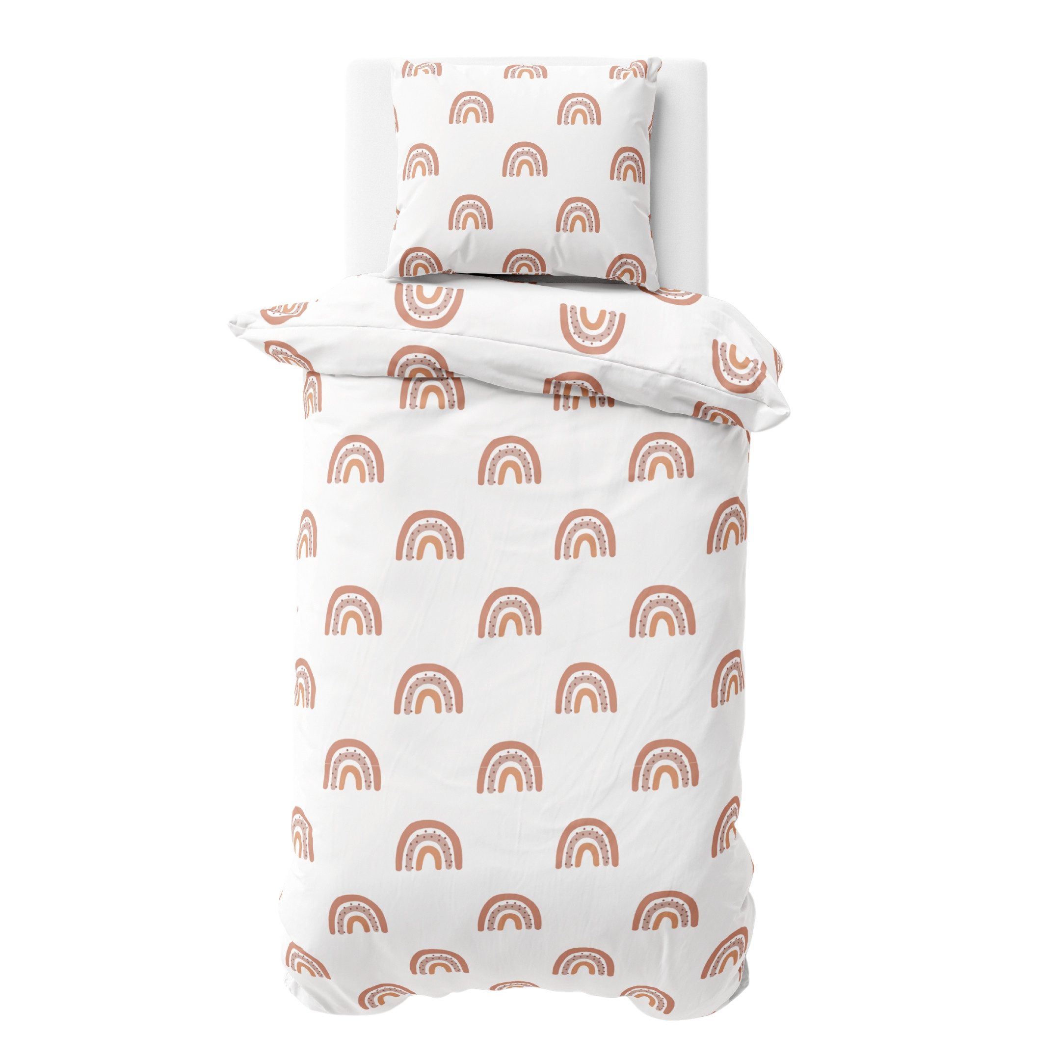 MTOnlinehandel Kinderbettwäsche Sunrise Biber/ Flanell in 135x200 + 80x80 c günstig online kaufen