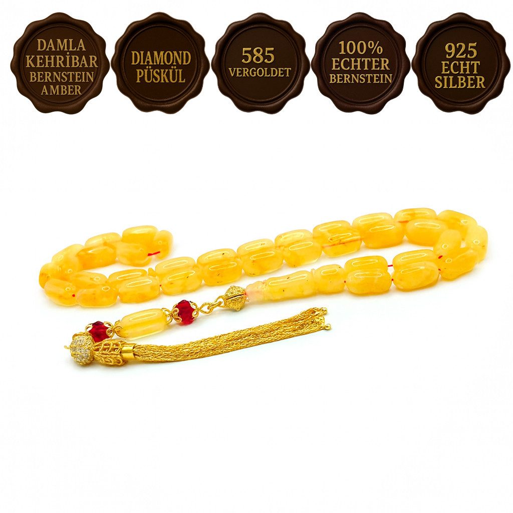 M-Punkt24 Kettenanhänger Tesbih Tespih (16 Gramm, DIAMOND PÜSKÜL, 925 Echt günstig online kaufen