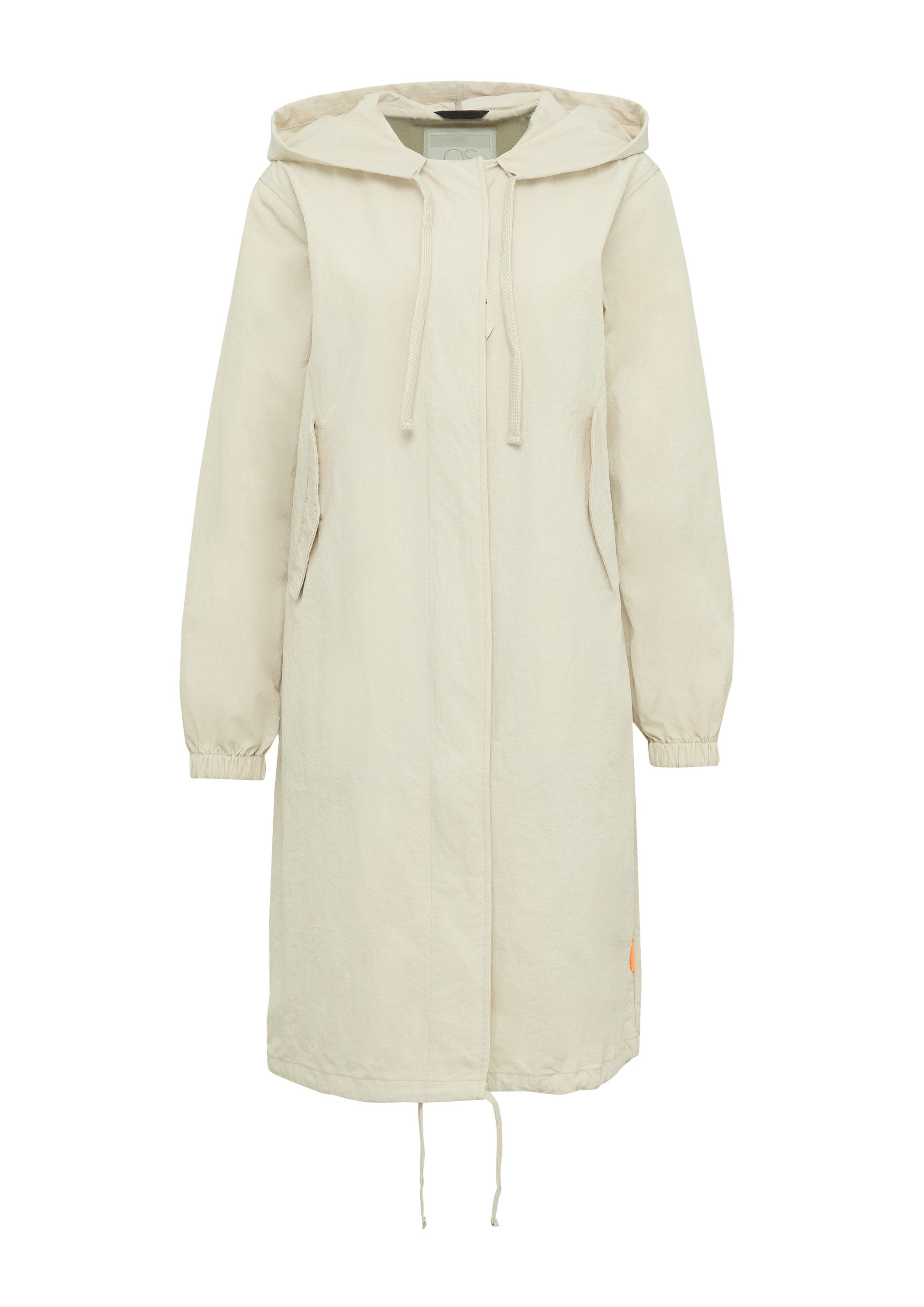 QS Parka Outdoor-Mantel Legerer Nylonparka mit Kapuze günstig online kaufen