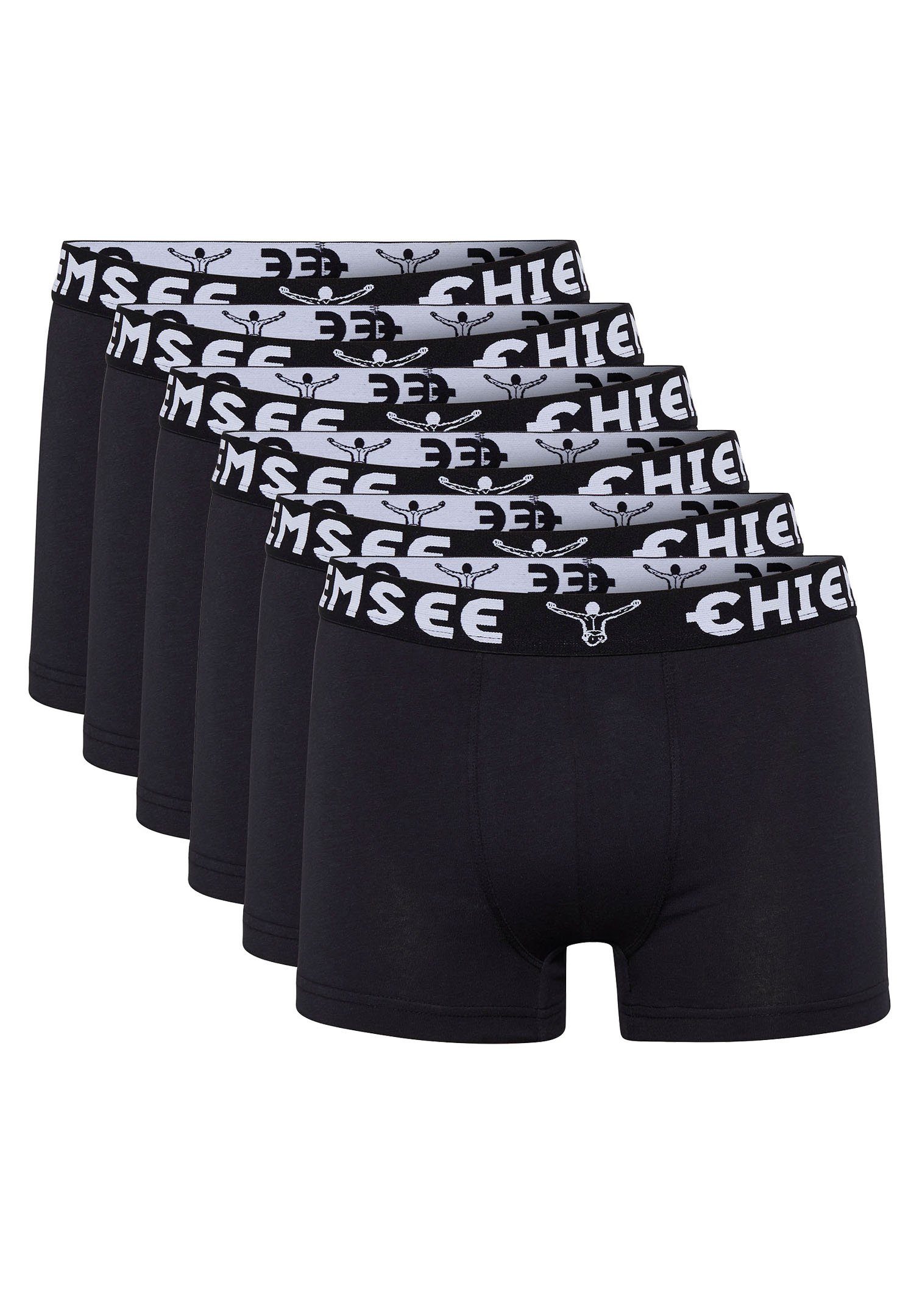 Chiemsee Boxershorts 6er-Pack) Black (Spar-Pack, Trunks 6-St., 6P Boxer