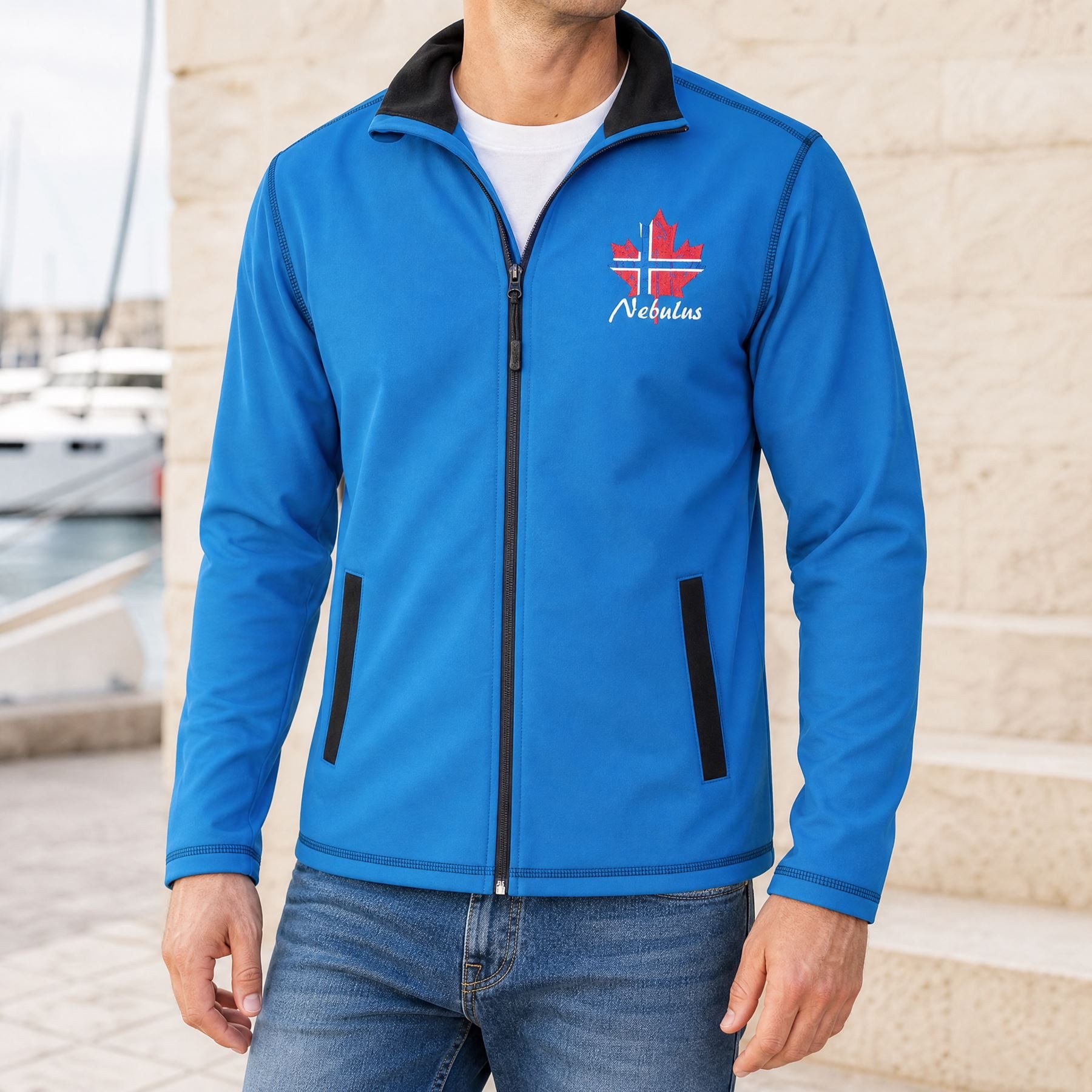 Nebulus Softshelljacke EVENT, P5570 - Herren, kobalt-schwarz, S