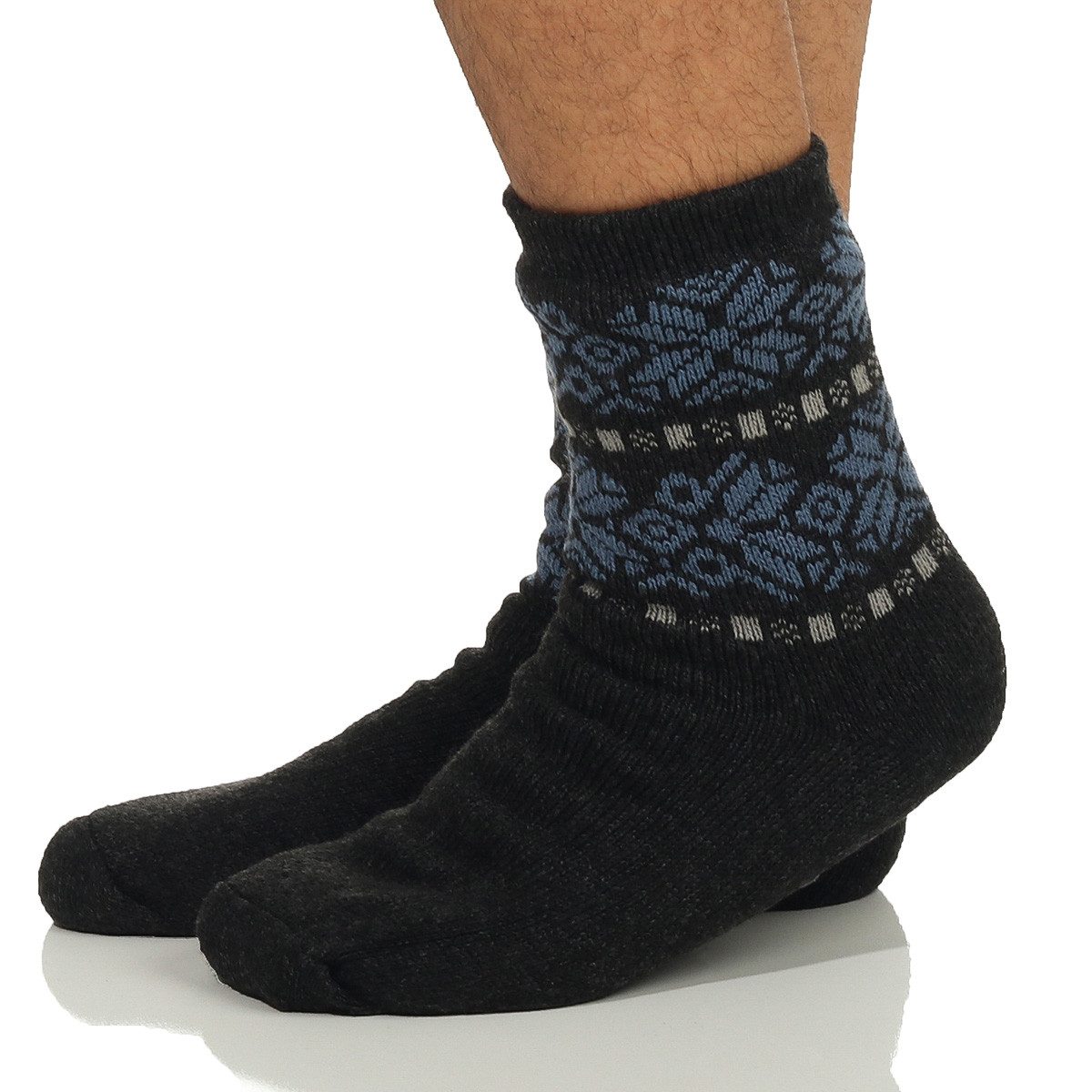 Antonio ABS-Socken Herren Hüttensocken 71 Grau / 1