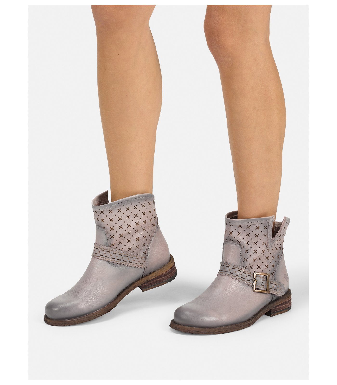 Felmini Stiefelette Leder Stiefelette günstig online kaufen