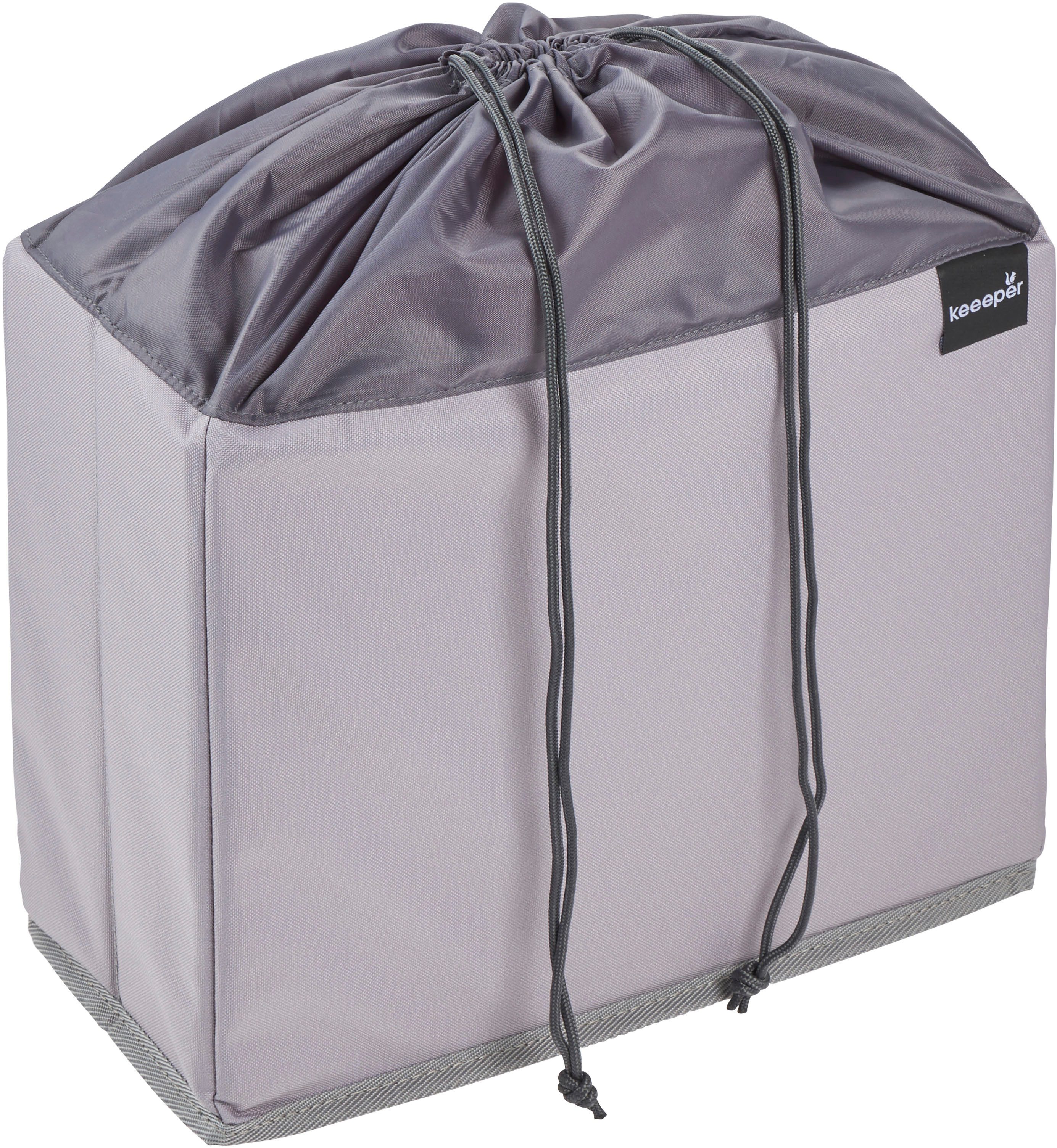 keeeper Faltbox neo, faltbarer Einkaufsorganizer für Klappboxen (1 St), aus recycelten PET-Flaschen
