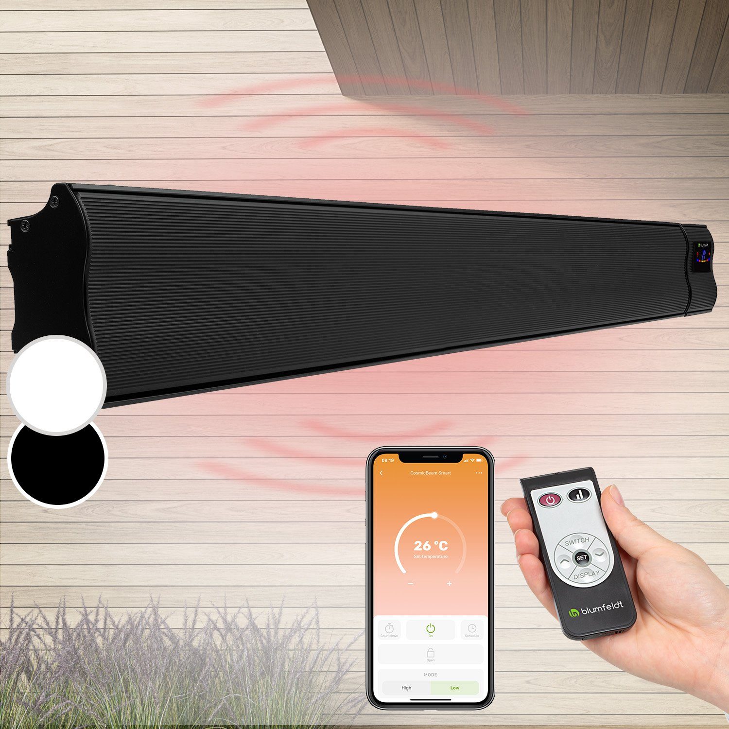 blumfeldt Heizstrahler Cosmic Beam Smart 30, günstig online kaufen