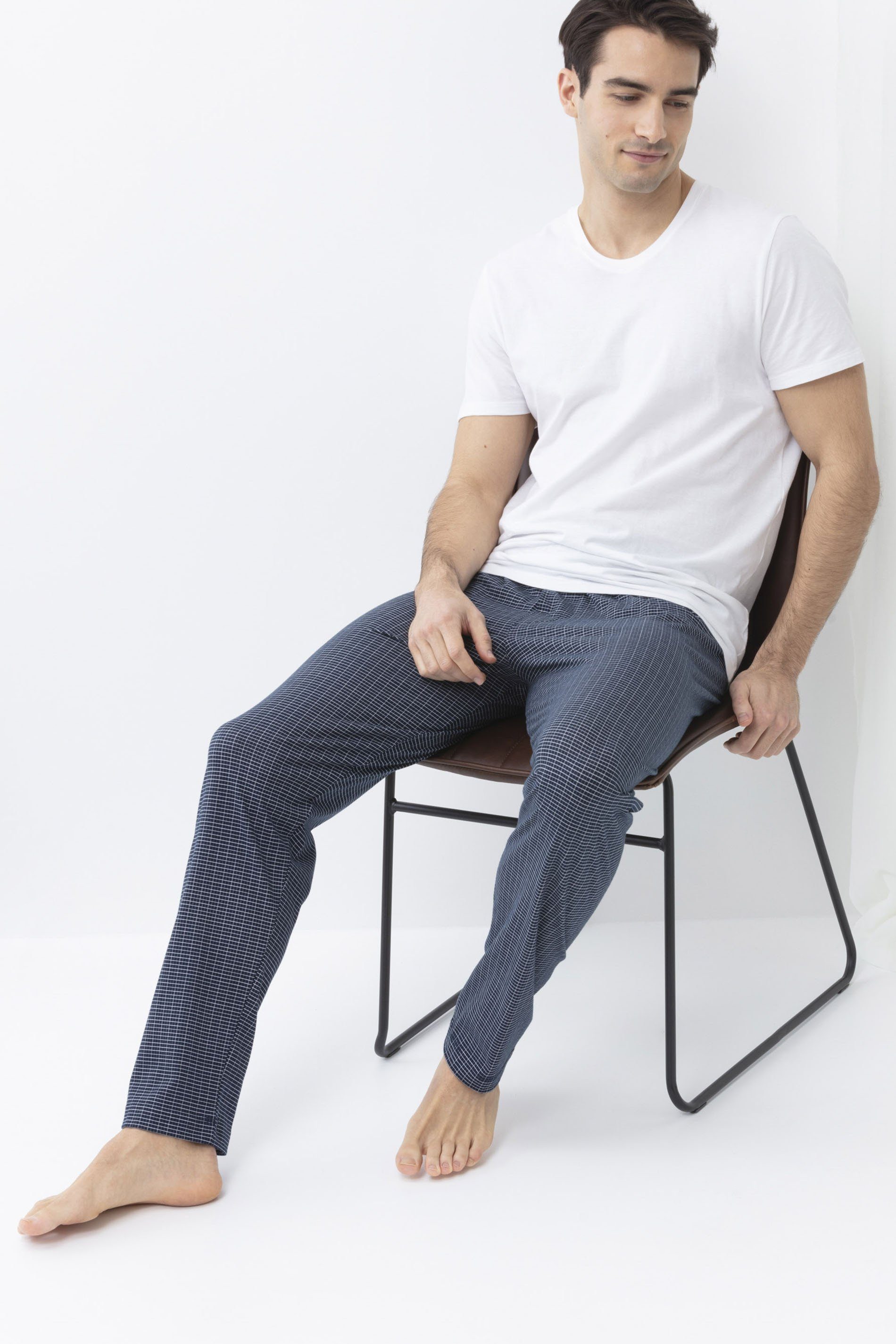 Schlafhose Mey Herren Hose lang Serie Nelson Kariert
