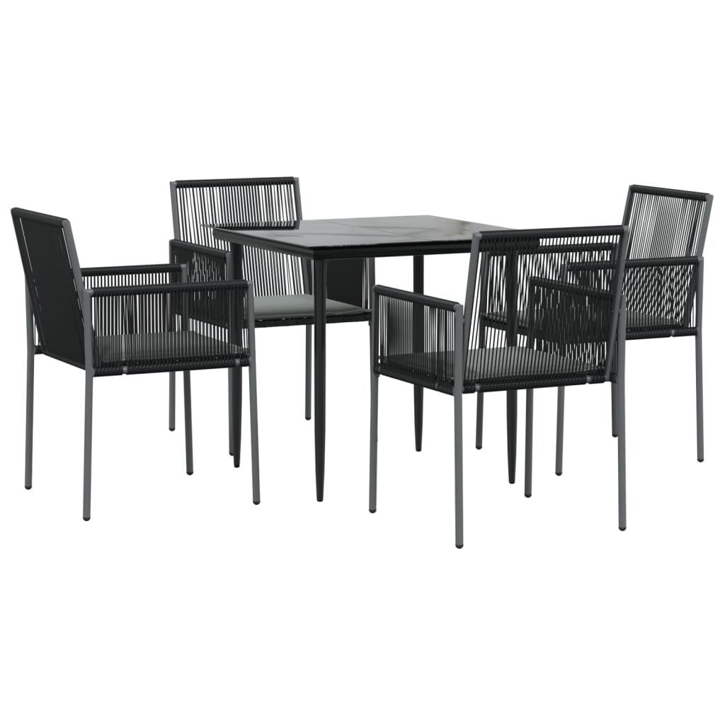 vidaXL Garten-Essgruppe 5-tlg. Garten-Essgruppe mit Kissen günstig online kaufen
