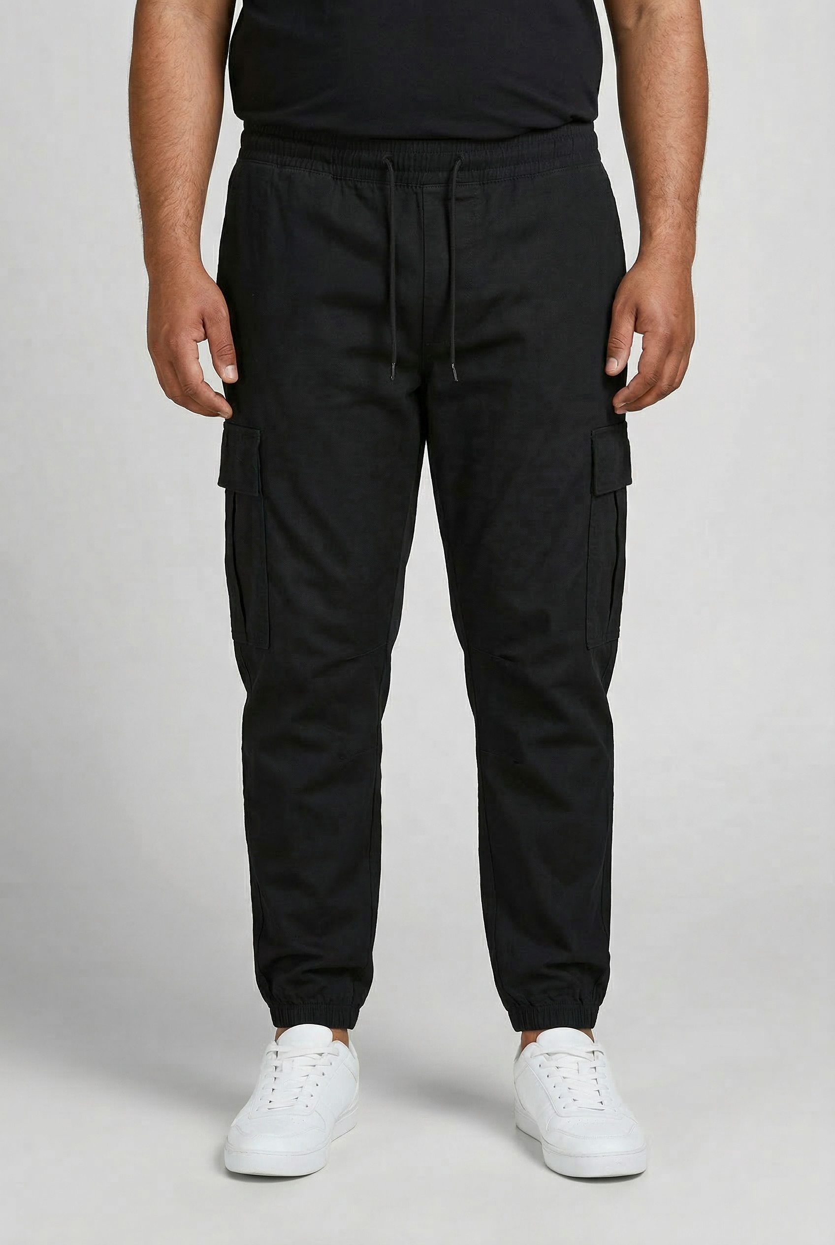 Jack & Jones PlusSize Cargohose JPSTKANE DYLAN CUFFED CARGO RET PLS Baumwollmischung, relaxed fit