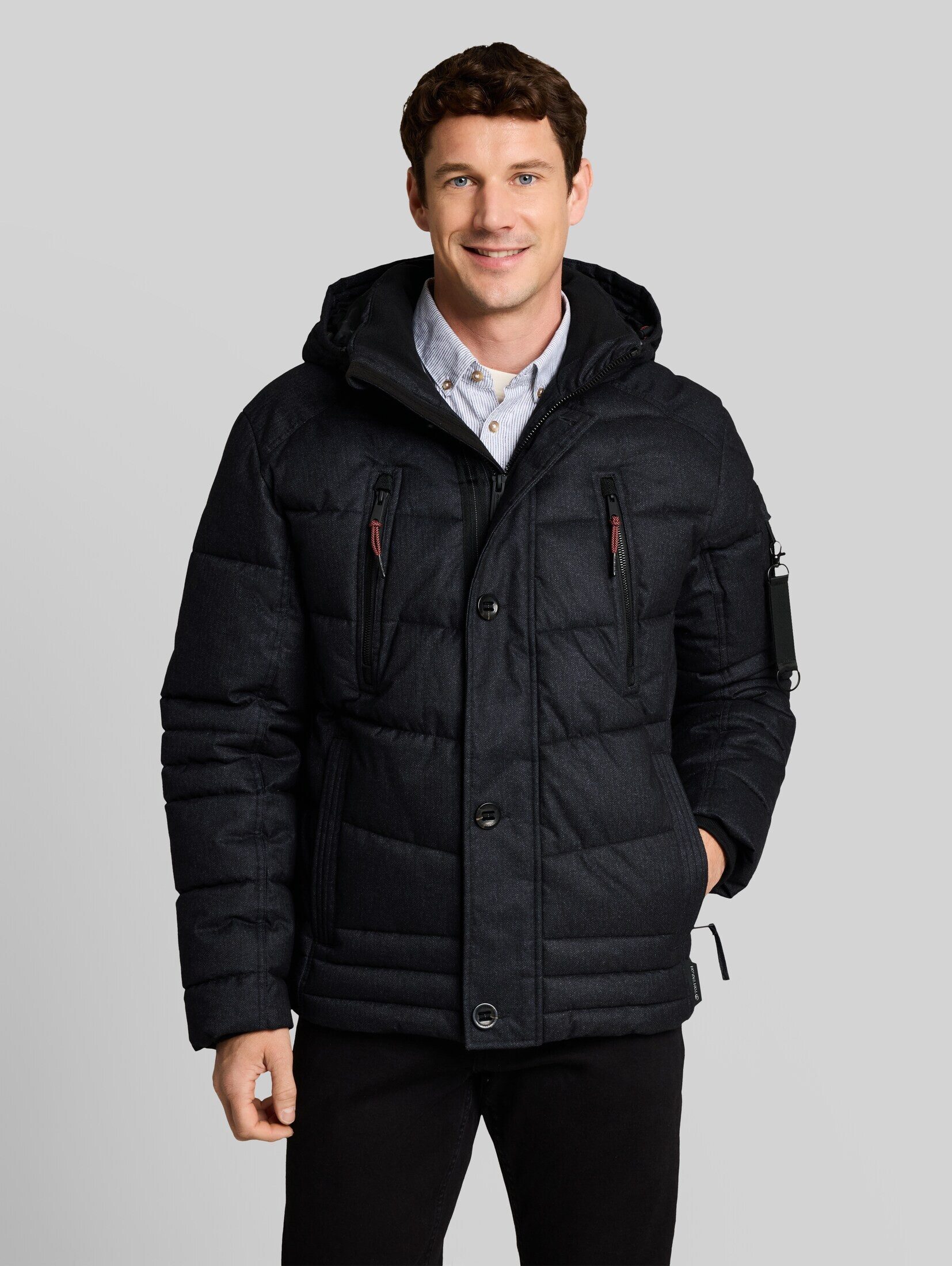 TOM TAILOR Winterjacke Jacken Puffer-Jacke mit abnehmbarer Kapuze