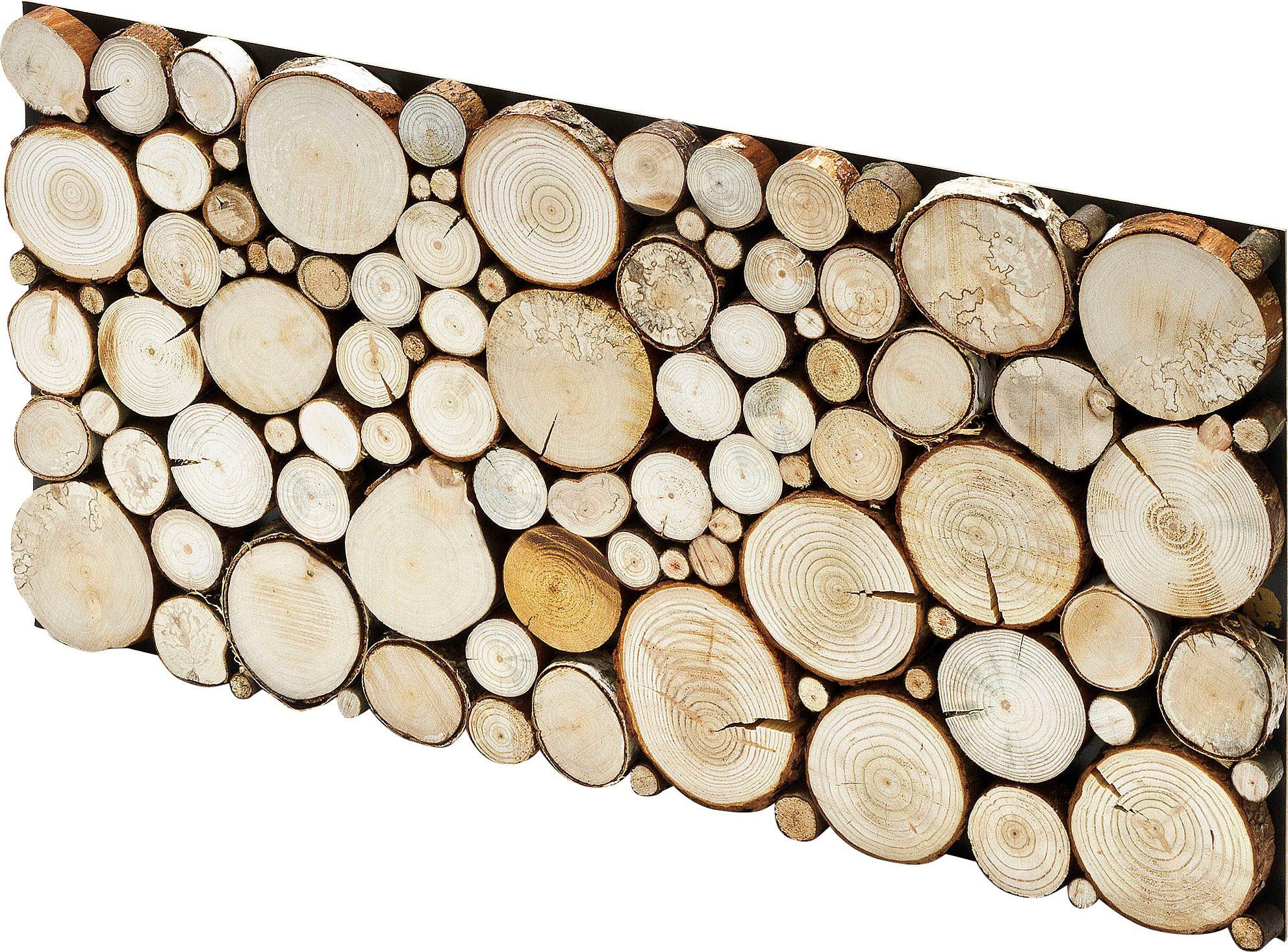 cm, (19-tlg) Dekorpaneele Stegu BxL: 11,02 m² 76x38 Wood, Pure