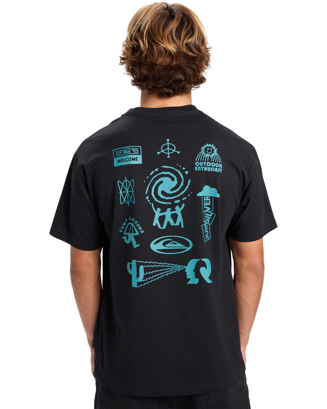 Quiksilver T-Shirt "Pto Welcome All" günstig online kaufen