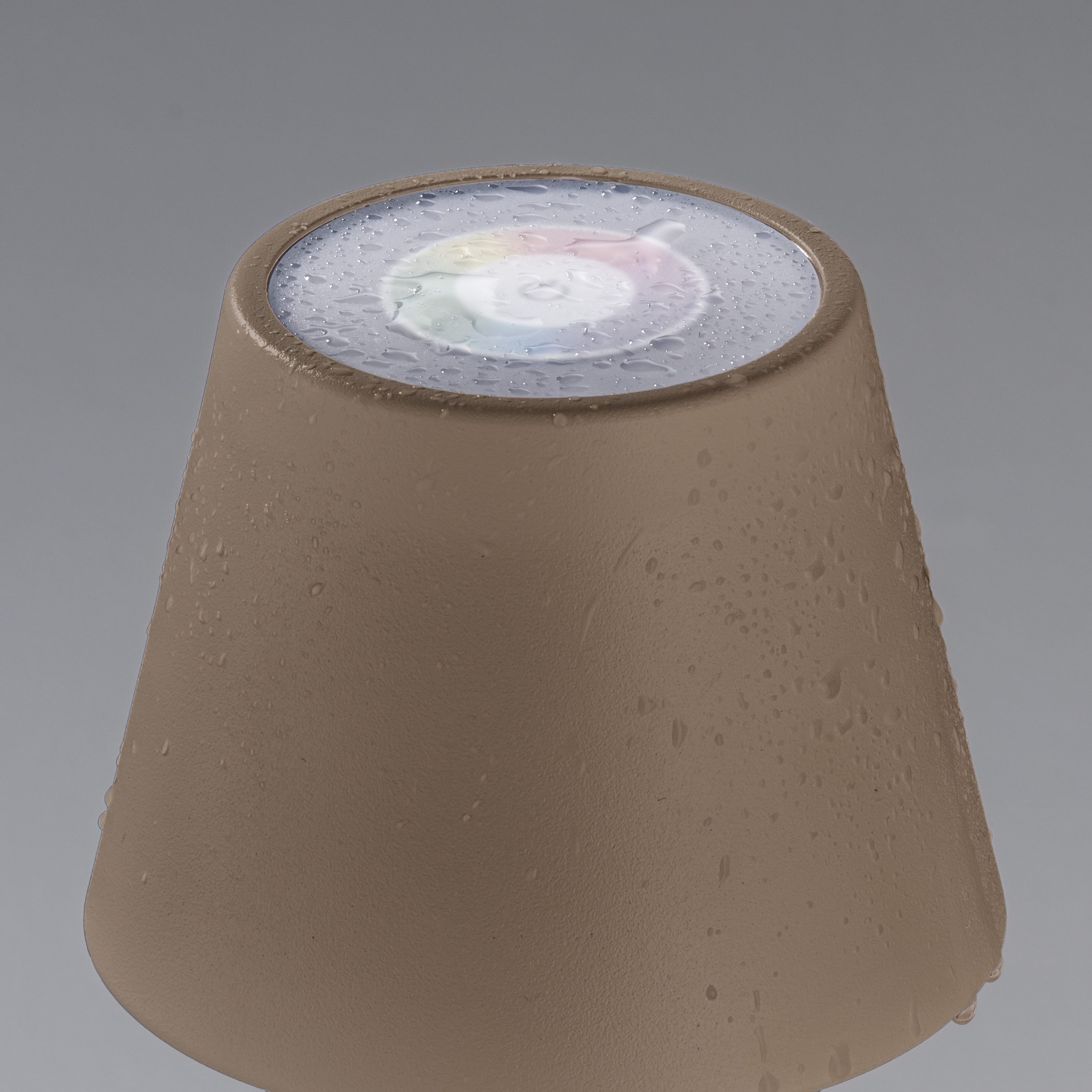 easy! BY FHL Außen-Tischleuchte Cosenza, Dimmfunktion, Farbwechsel, USB-Ladefunktion, LED fest integriert, Warmweiß