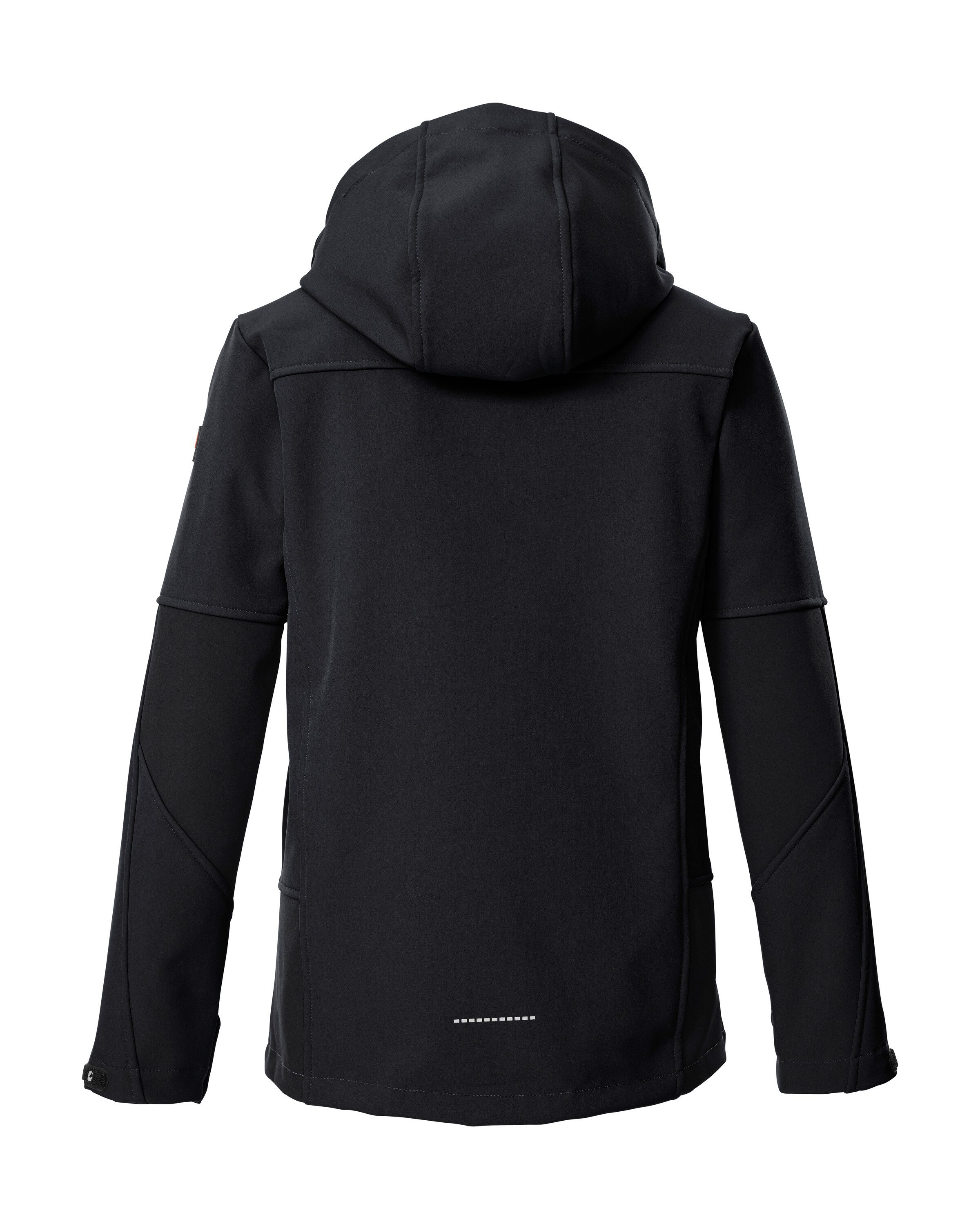 Killtec Softshelljacke KOW 226 BYS SFTSHLL JCKT Wind- und wasserabweisende Kinder-Softshelljacke, Fleece, Reflektoren