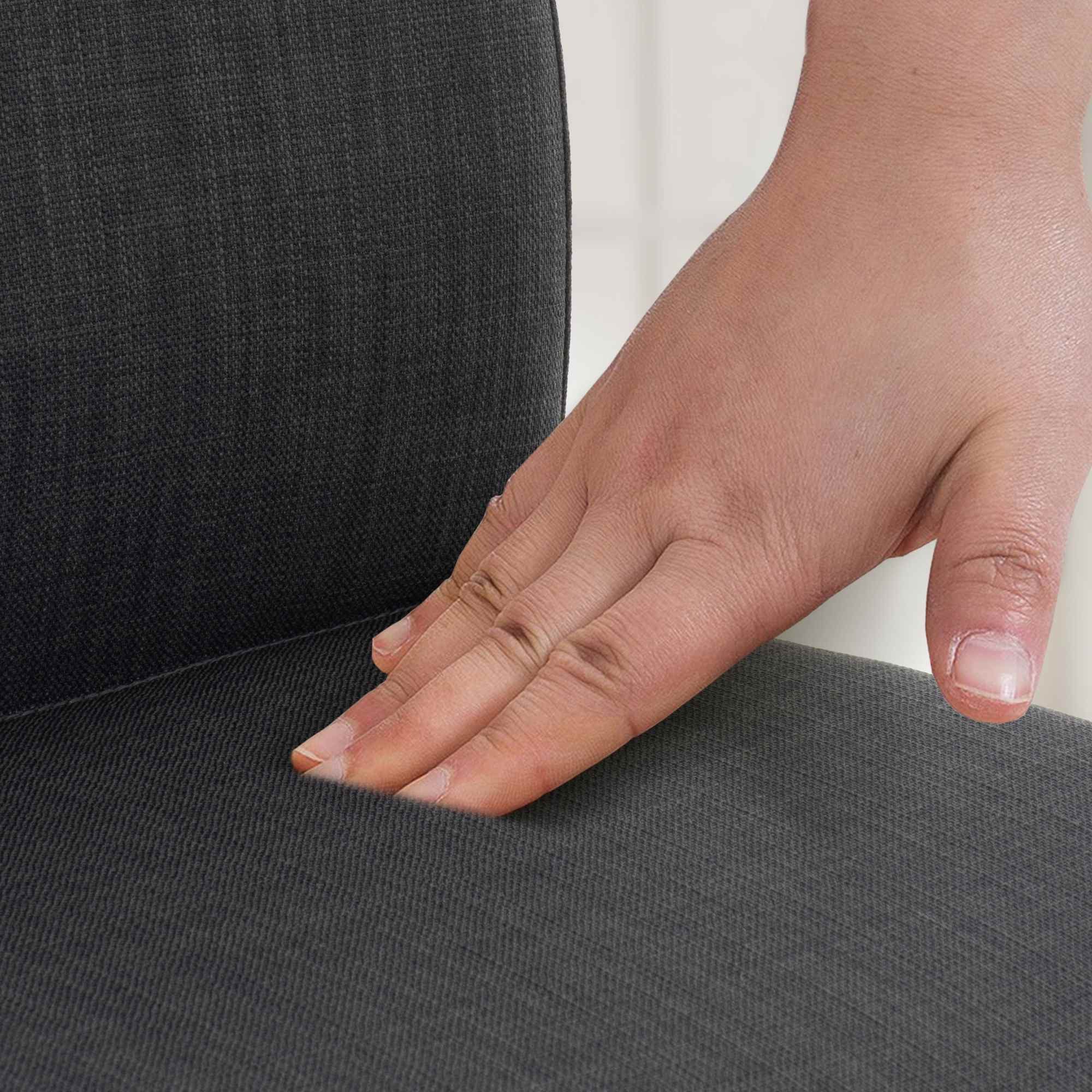 CLP Barhocker Cadiz (2er Set, 2 St., 2er), Stoffbezug, drehbar, höhenverstellbar