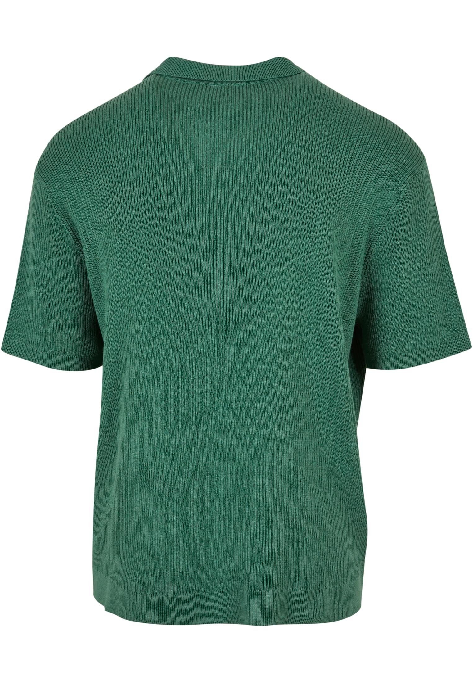 [Versand täglich außer an Feiertagen] URBAN CLASSICS Shirt Herren (1-tlg) Ribbed leaf Oversized Kurzarmshirt