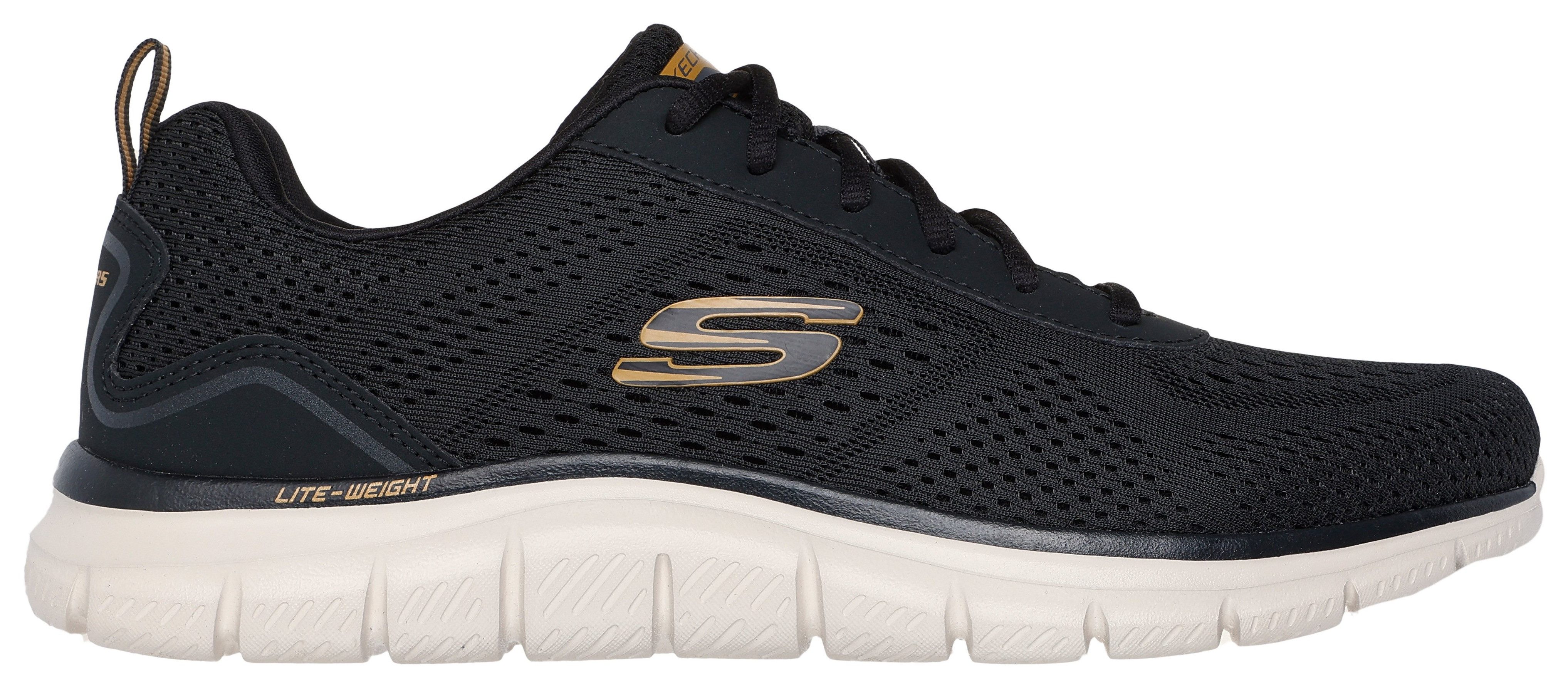 Skechers TRACK-LESHUR Schnürschuh Freizeitschuh, Trainingsschuh im Materialmix