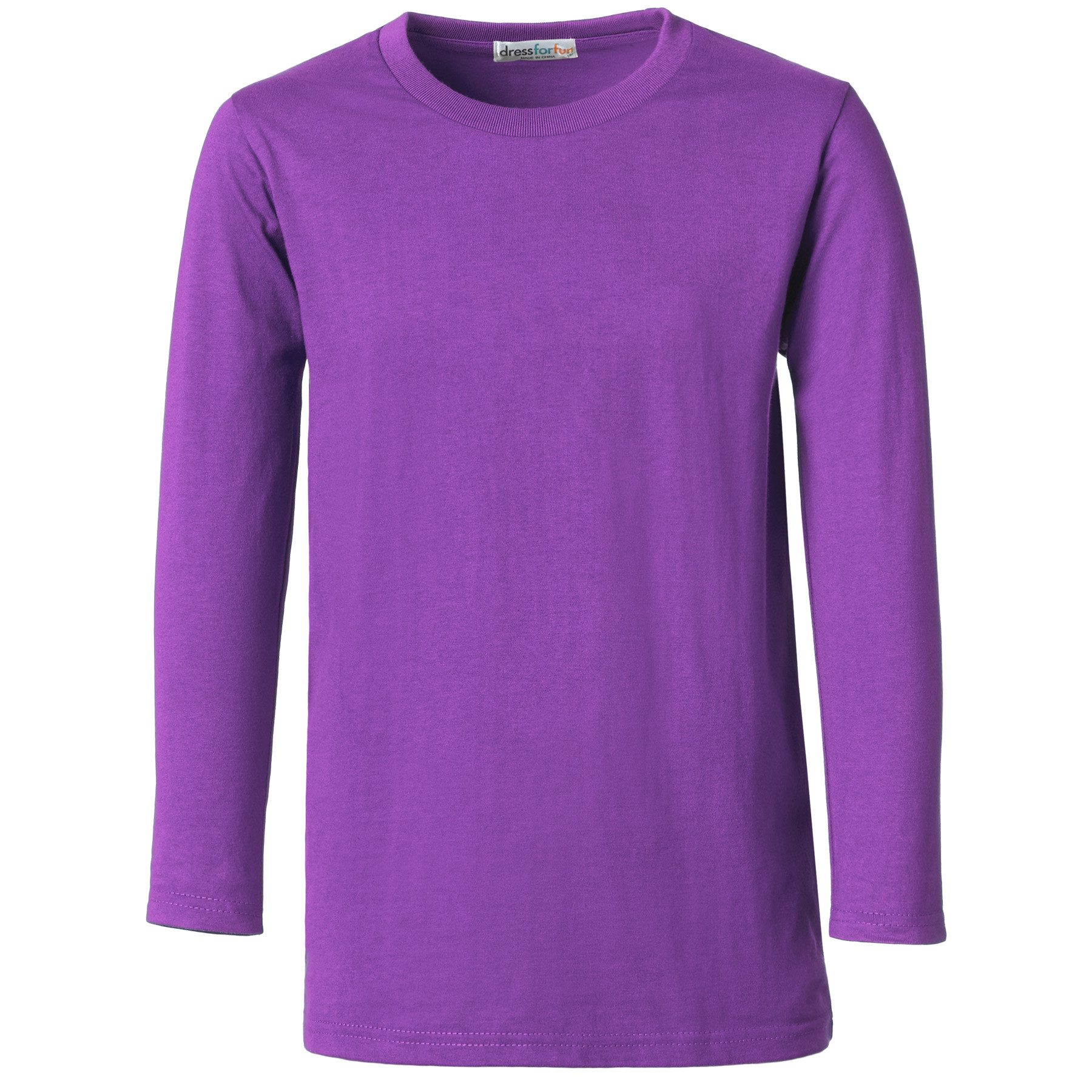 dressforfun Longsleeve Langarm-Shirt Männer