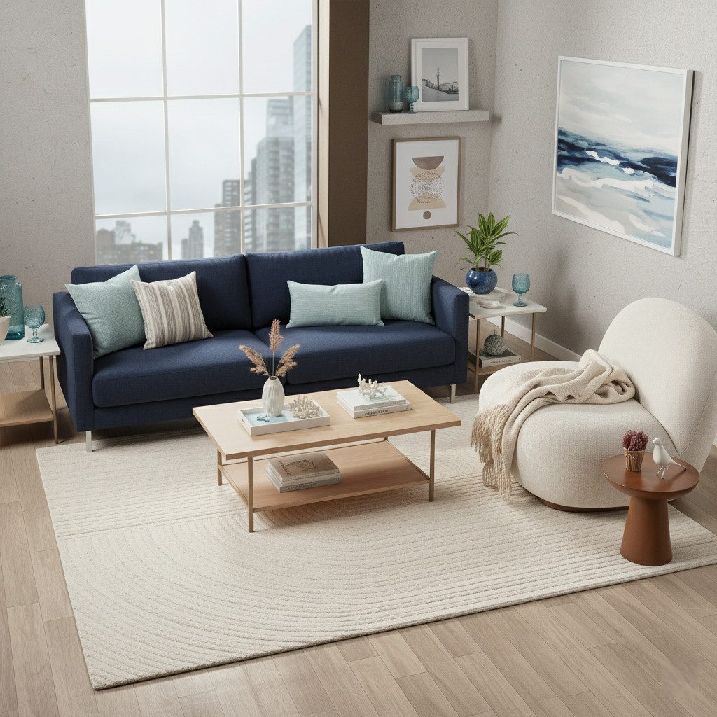Vimoda Teppich Davina212, Dicht Hoch/Tief Muster, Boho Motiv, Rechteckig, Höhe: 11 mm, Teppich für Wohnzimmer, Schlafzimmer