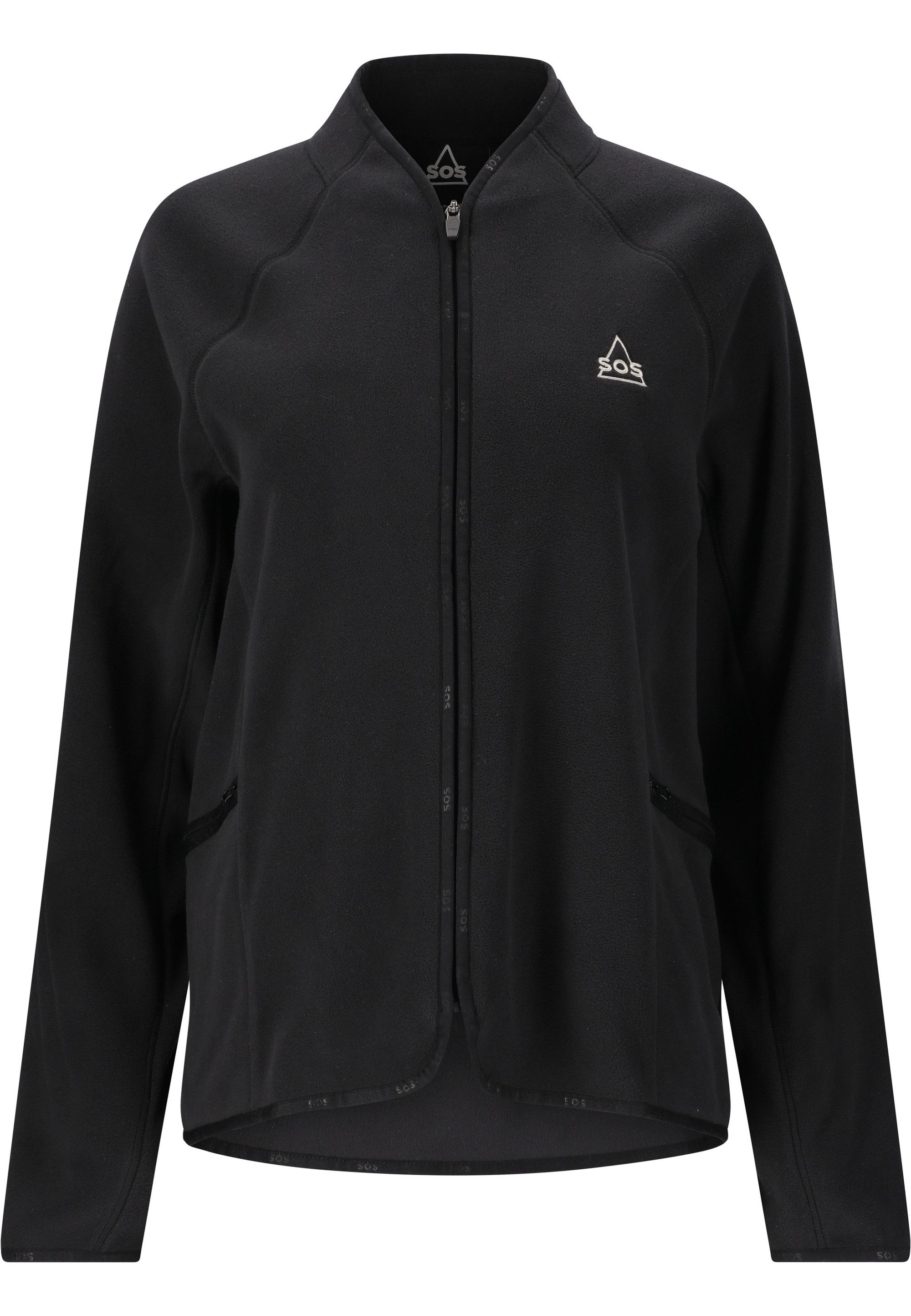 SOS Strickpullover Hakuba aus hochwertigem Polartec-Fleece