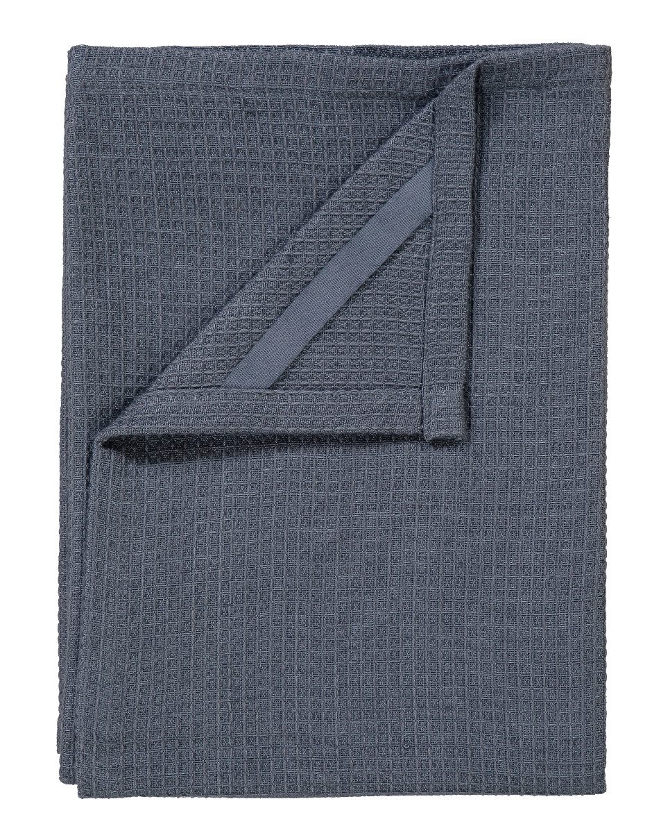 blomus Geschirrtuch GRID Geschirrtücher Gunmetal Set2