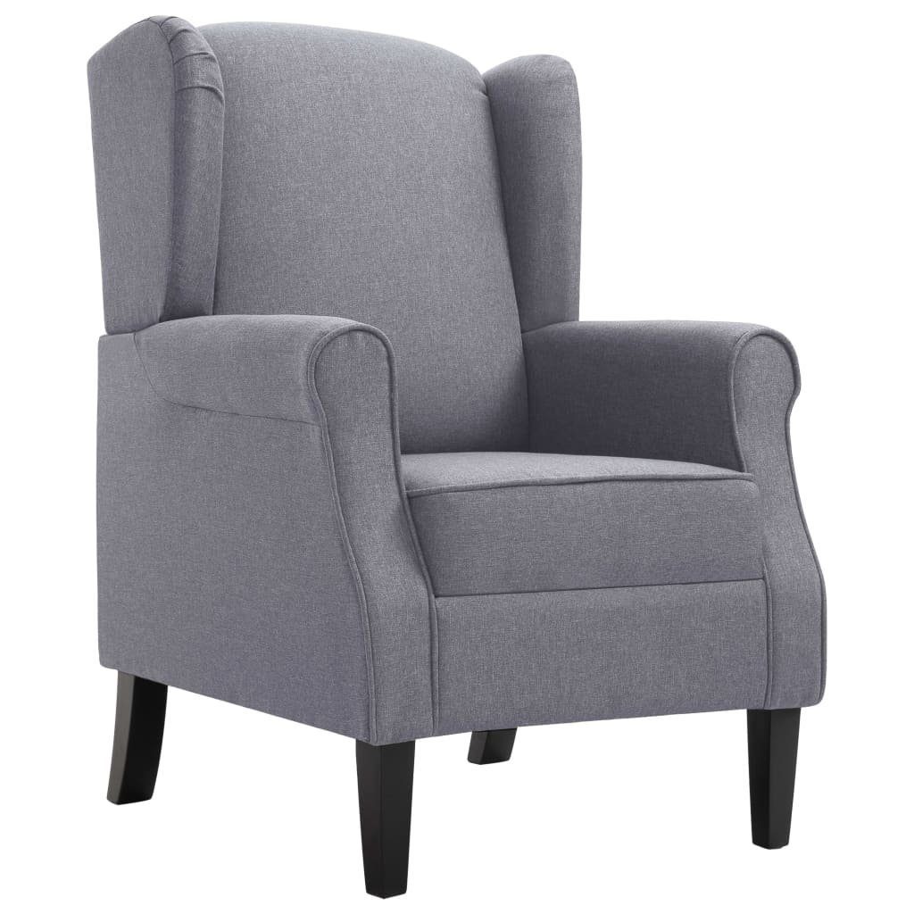 vidaXL Sessel Sessel Dunkelgrau Stoff (1-St) günstig online kaufen