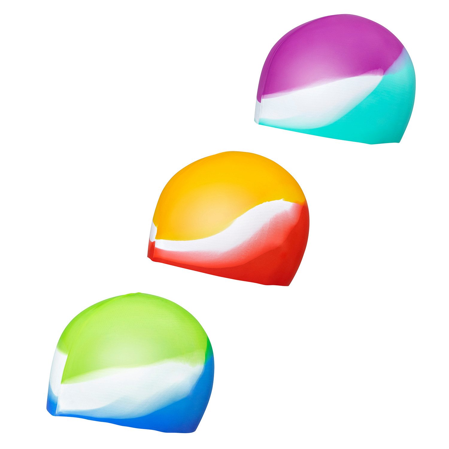 Bestway Badekappe Lil' Color Wave™ (Packung, 1 St), 100% latex- und PVC-frei