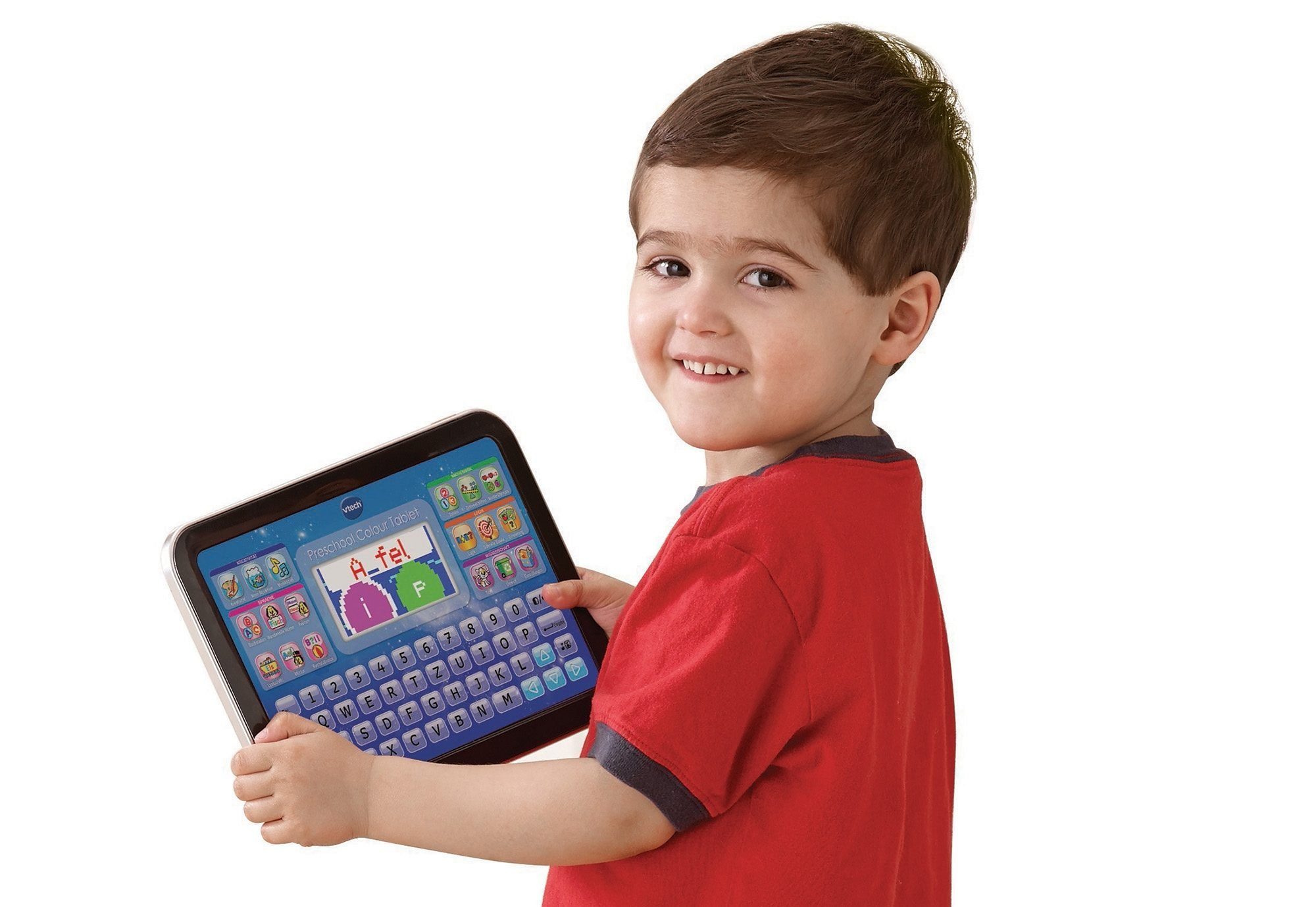 Ready School, Preschool Tablet Vtech® Lerntablet blau Set Colour