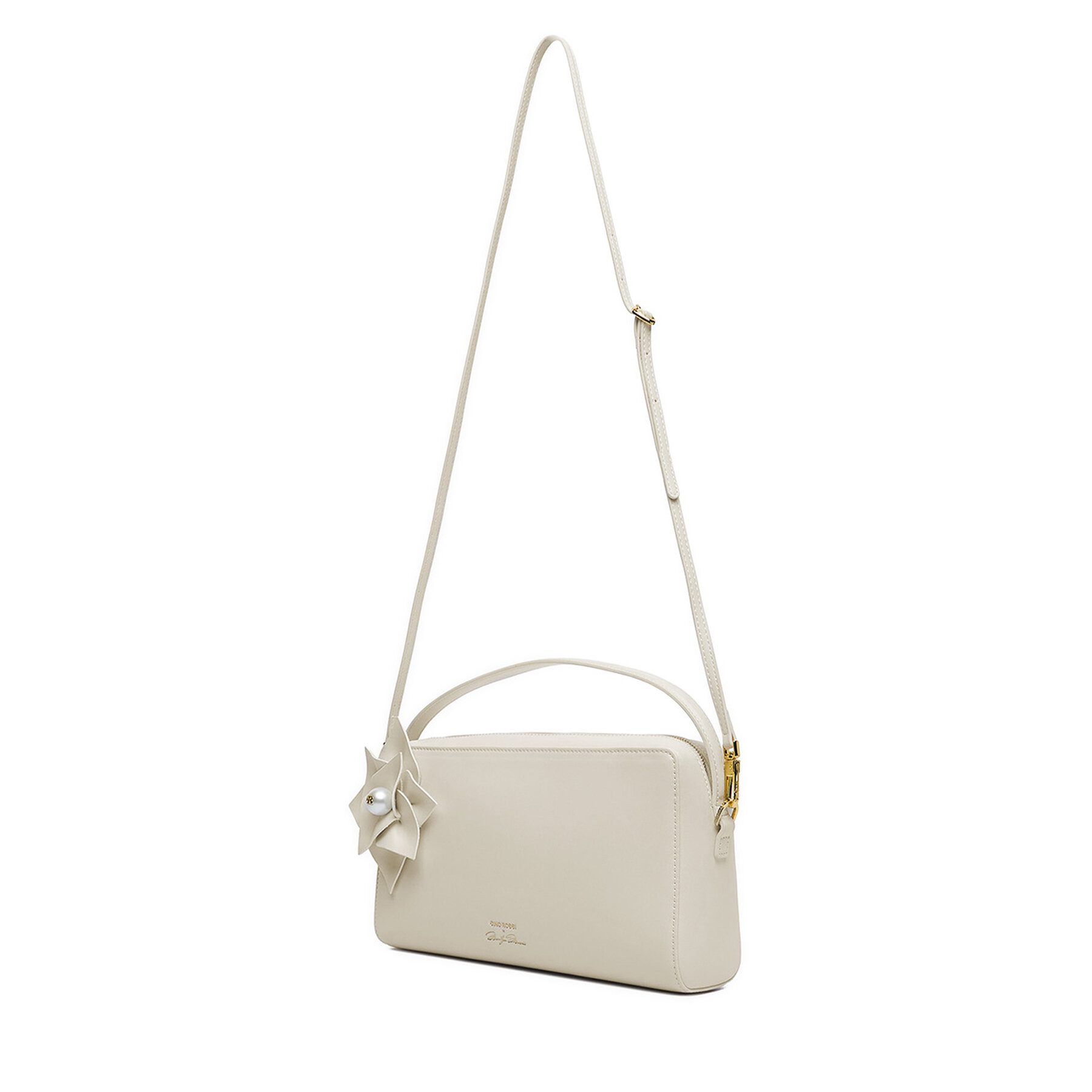 GINO ROSSI Handtasche Gino Rossi Damenhandtasche Weiß