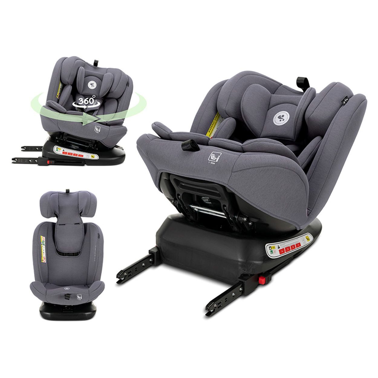Lorelli Autokindersitz Kindersitz Capella 40 - 150cm, ab: 0, bis: 12, Isofix Kopfkissen Kopfstütze verstellbar