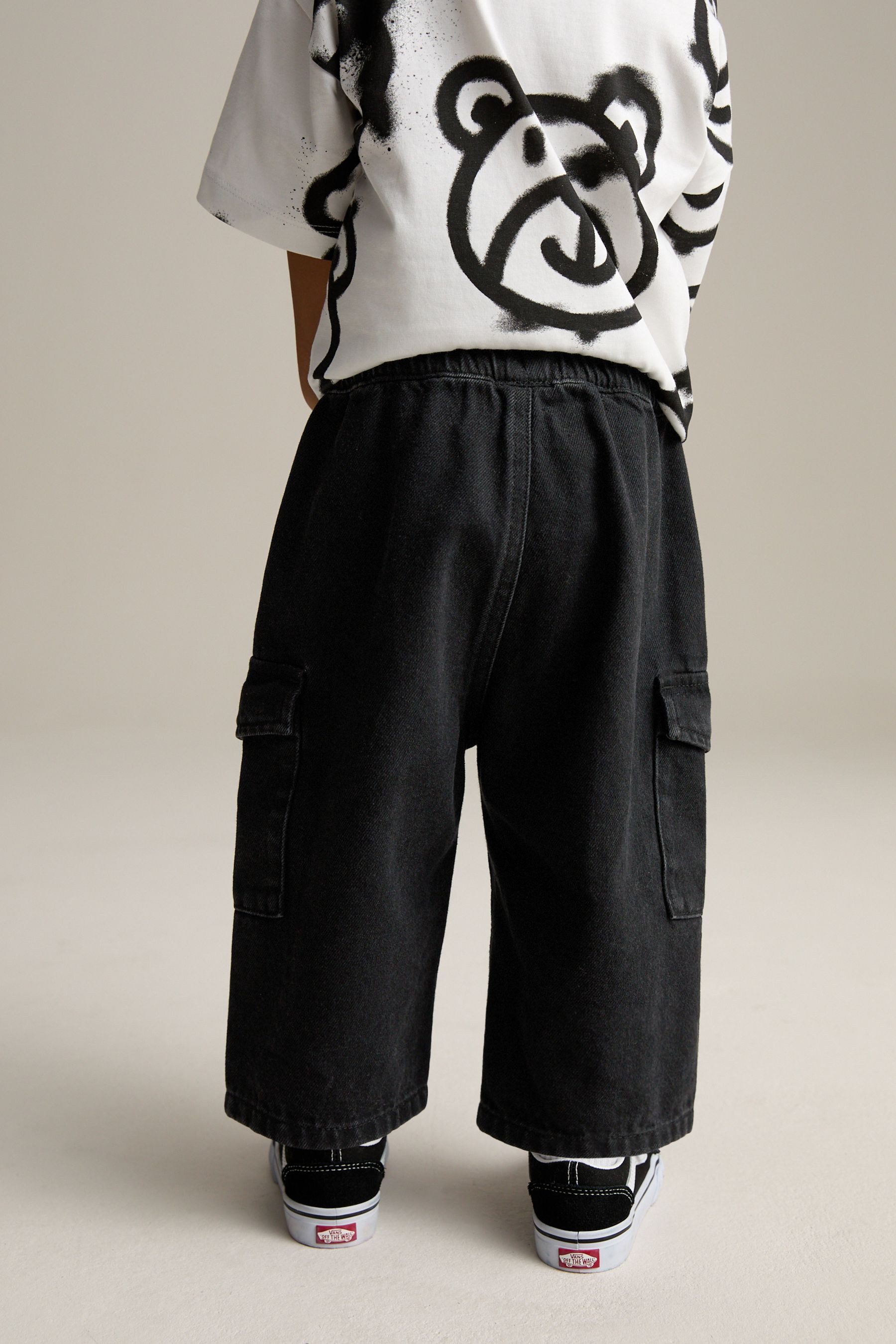Next Cargojeans Schlupfhose mit weitem Beinschnitt (1-tlg)
