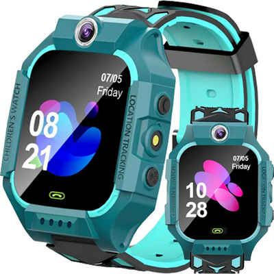 Retoo Kinder Smartwatch Armbanduhr Smart GPS Tracker SOS Anruf Uhr Handy Kid Smartwatch (1,4 Zoll) set, Smartwatch, USB-Kabel, Bedienungsanleitung, Brust., Ein Gerät, viele Möglichkeiten, Multifunktional und perfekt angepasst