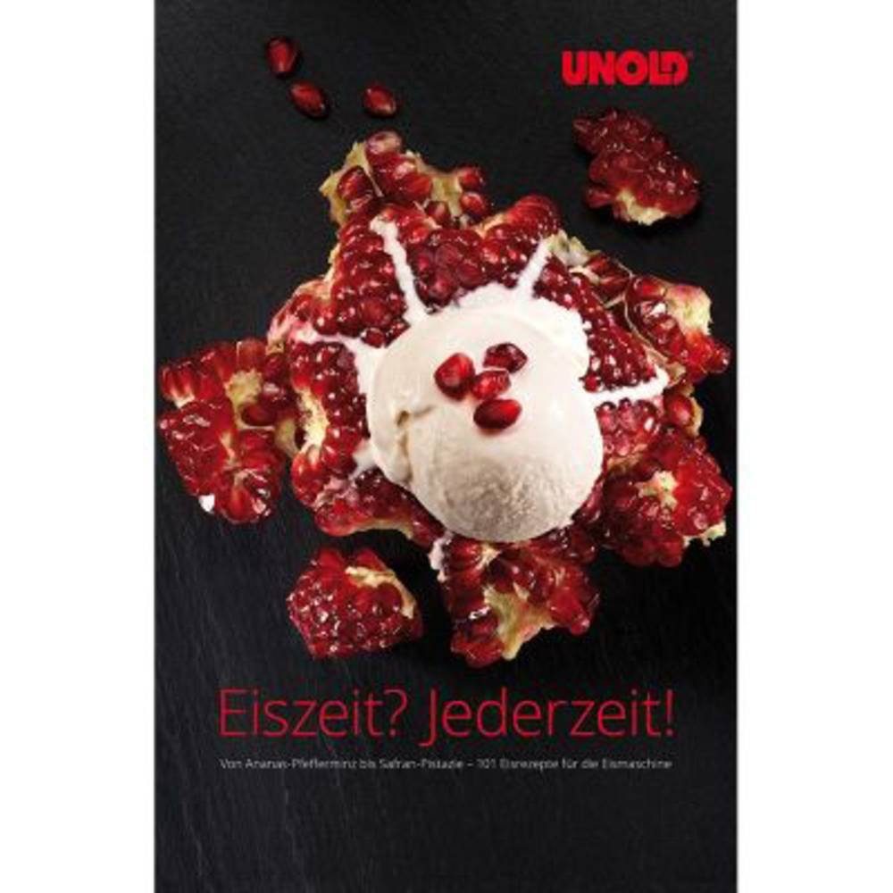 Unold Eismaschine Eisbuch mit 101 Eisrezepten