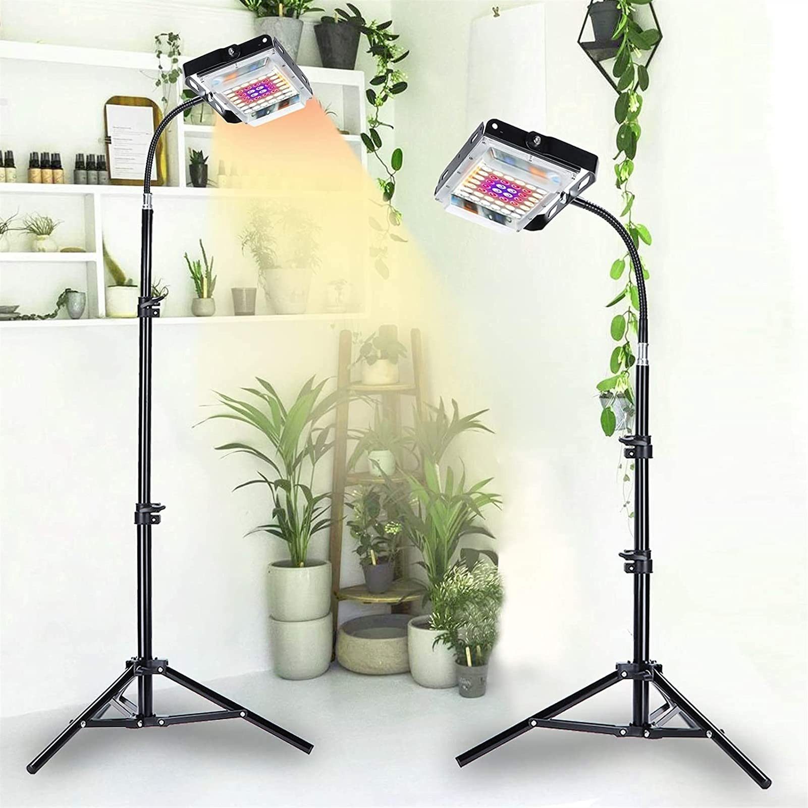 MUPOO Pflanzenlampe LED Pflanzenlicht Vollspektrum mit günstig online kaufen