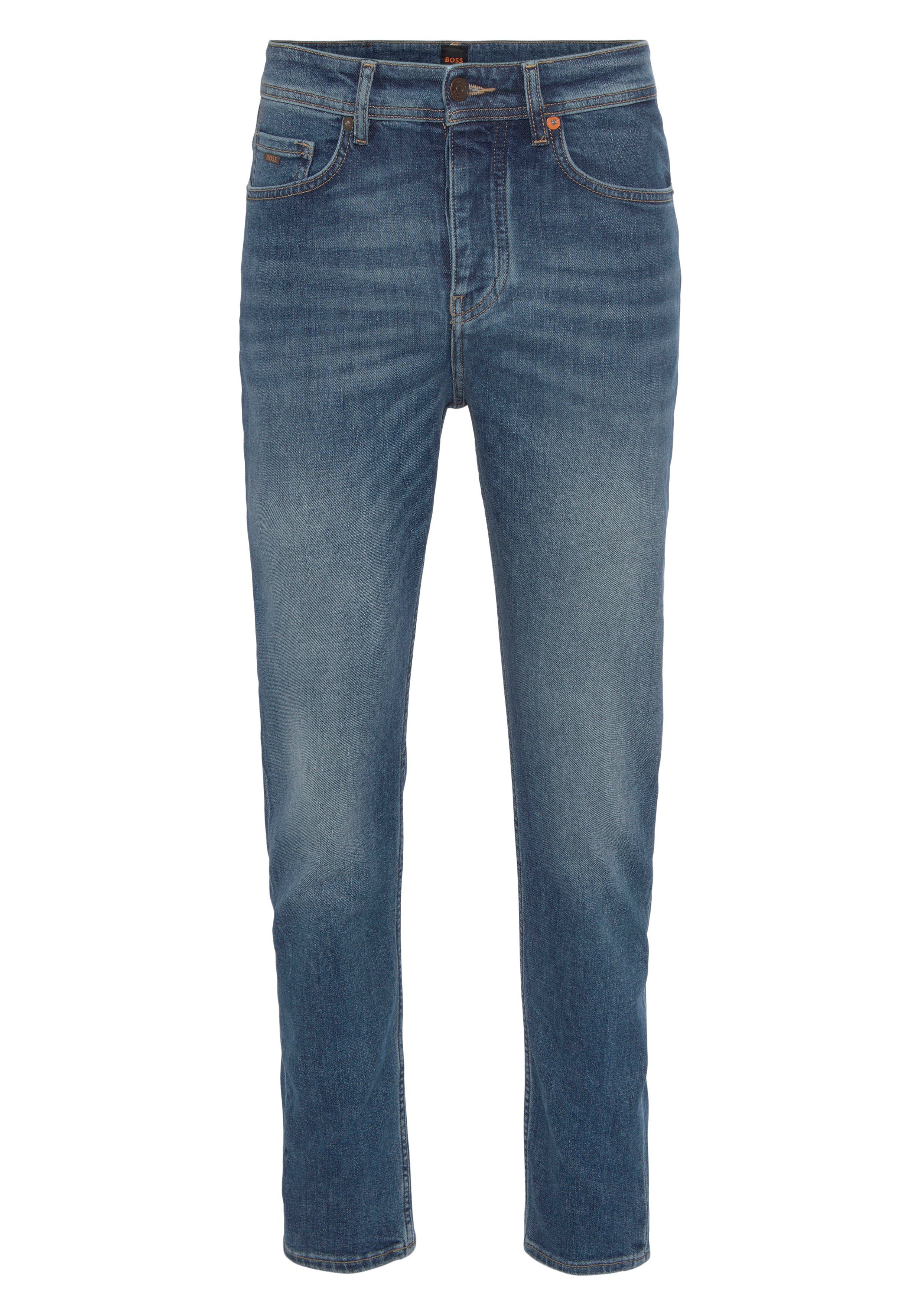 Label mit Regular-fit-Jeans ORANGE Taber BC-C BOSS BOSS
