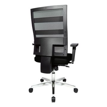 Otto Office Premium Schreibtischstuhl Premium, mit Armlehnen, Sitztiefenverstellung und schwarzer Netzrückenlehne