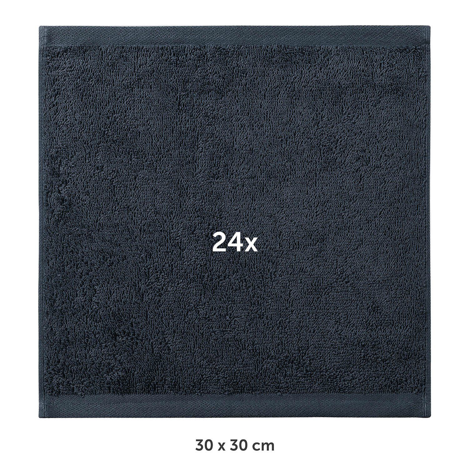 Blumtal Gästehandtücher 30x30cm - weich und saugstark, Frottee (24-St), 12e günstig online kaufen