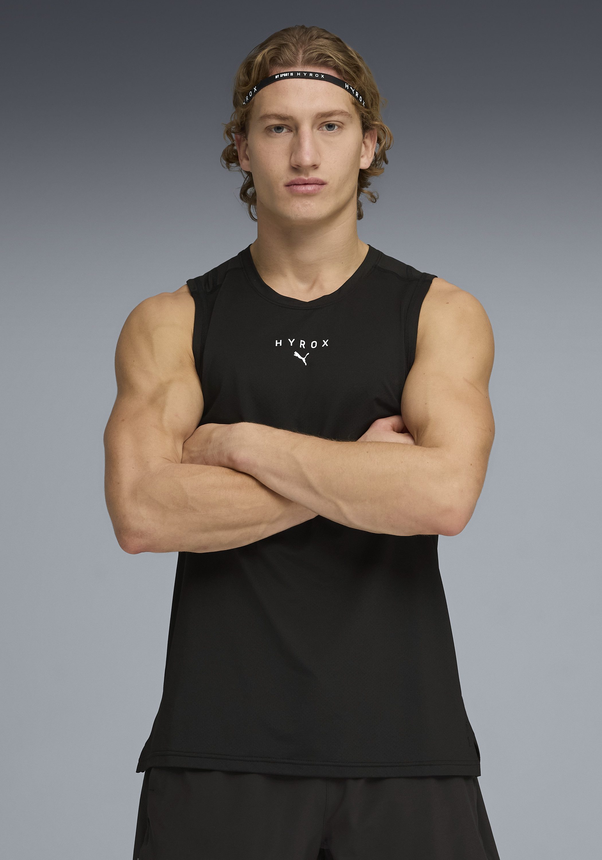 PUMA Tanktop M X HYROX DRYELITE TRAINING TANK ärmelloses Design, sportliche günstig online kaufen