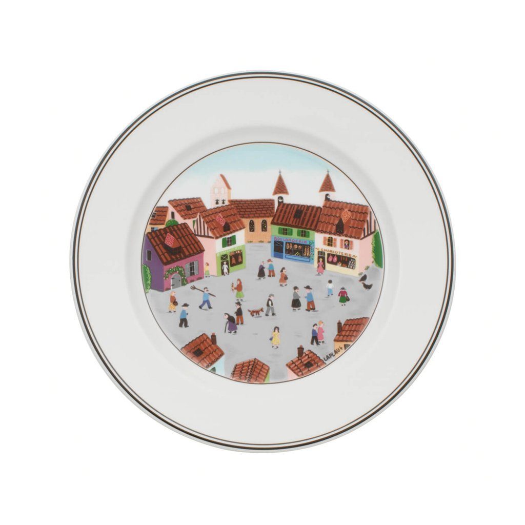 Villeroy & Boch Speiseteller DesignNaif Speiseteller, (1 St), Premium Porcelain, mikrow.- & spülm.sicher, Made in Germany