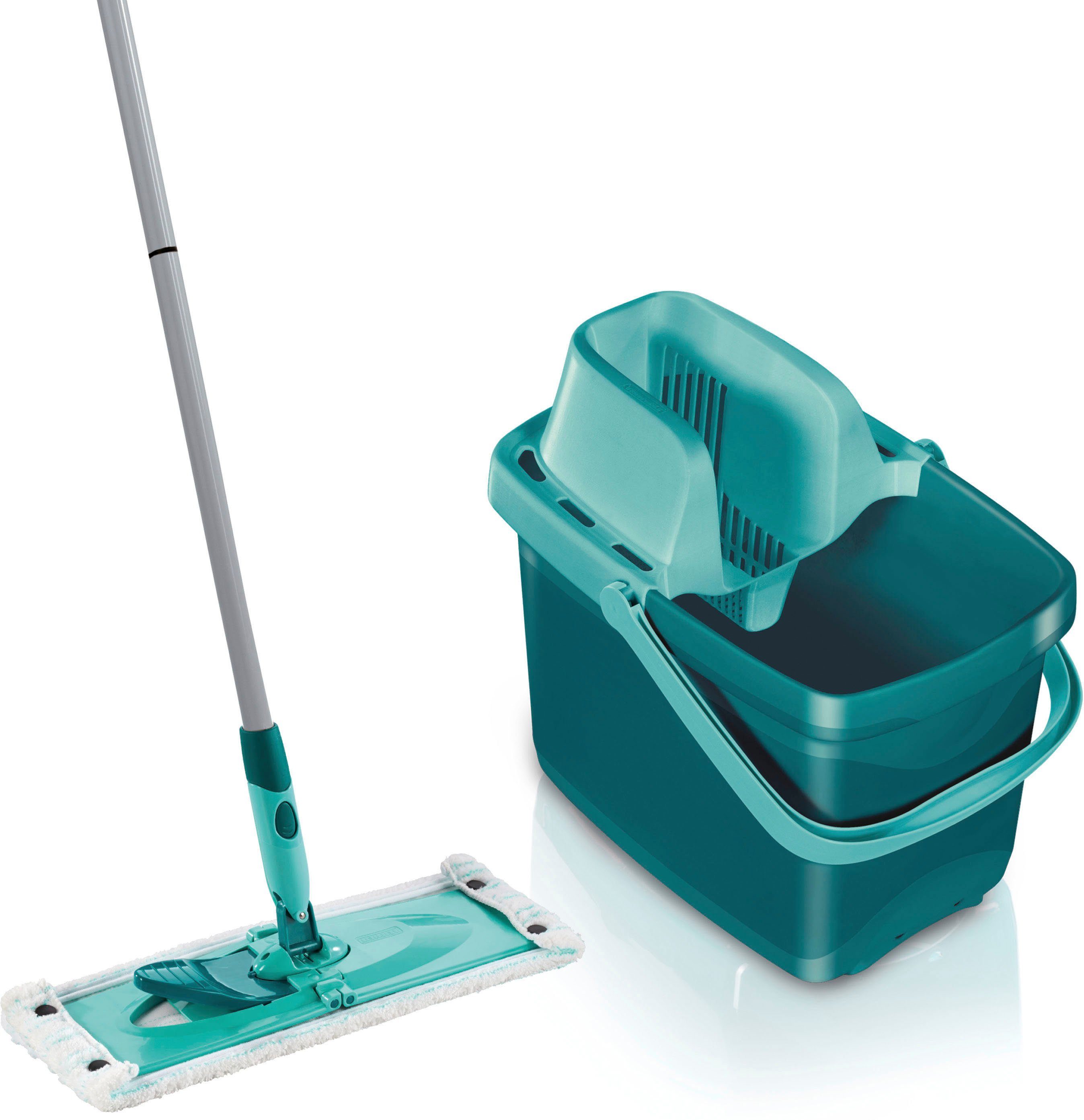 Leifheit Bodenwischer-Set Set Combi Clean, Wischbreite 33 cm | Wischmopps